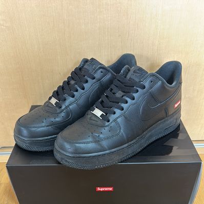 Supreme × Nike Air Force 1 Low "Black"