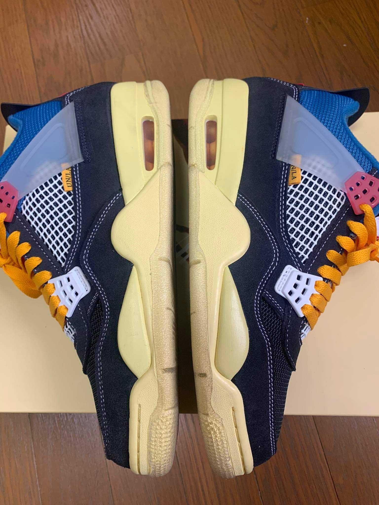 UNION × NIKE AIR JORDAN 4 "OFF NOIR"