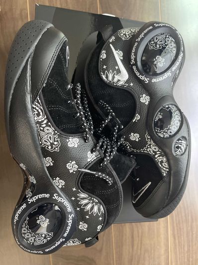 Supreme × Nike Air Zoom Flight 95 SP "Black/White"
