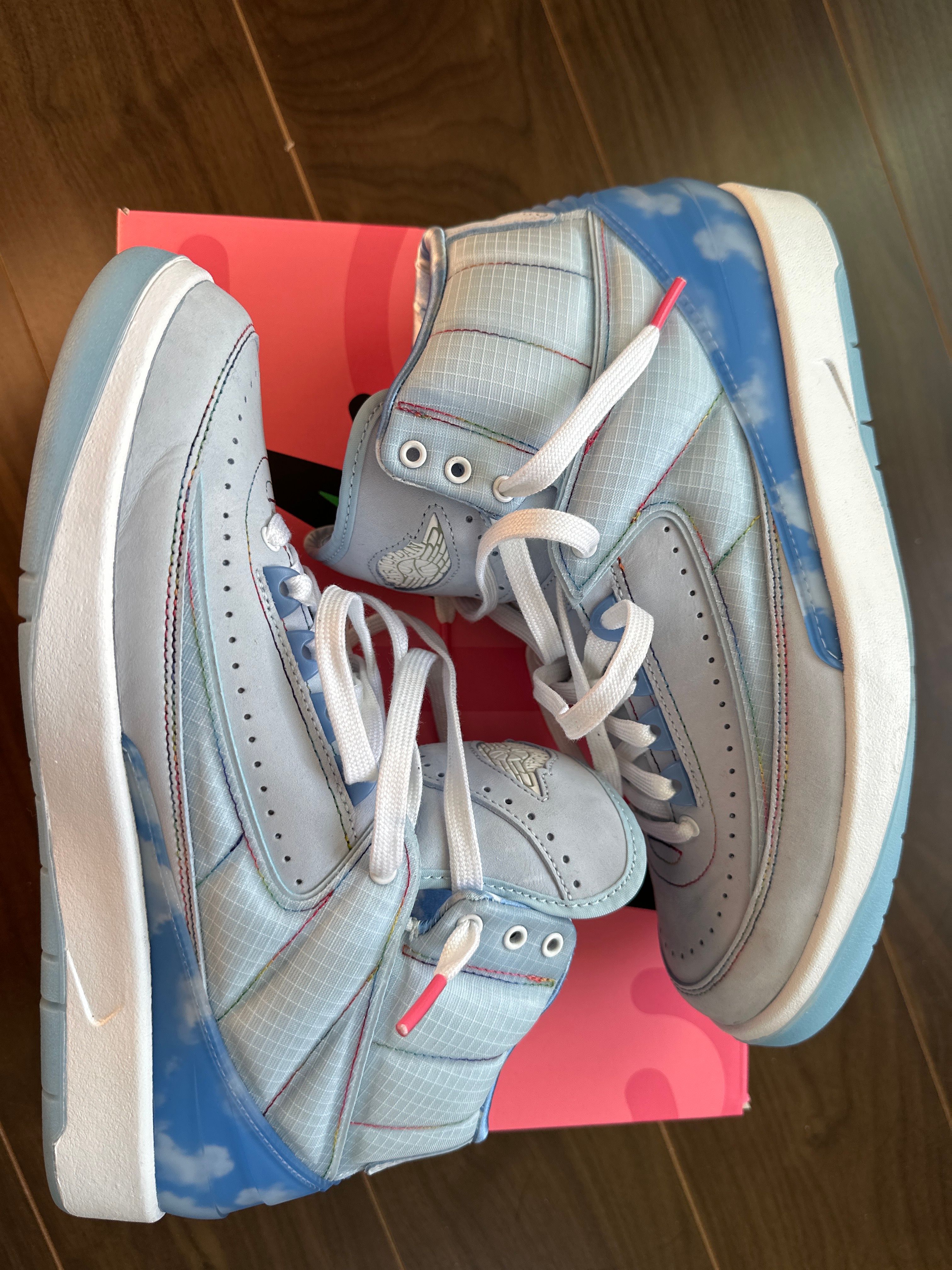 J Balvin × Nike Air Jordan 2 Retro SP "Celestine Blue/White/Multi Color"