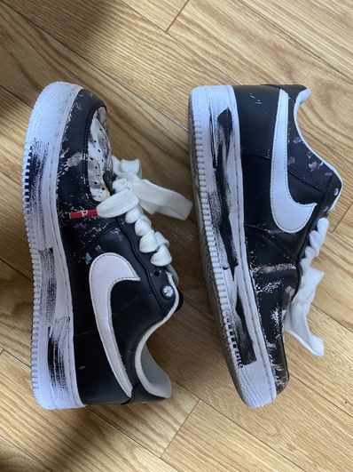 PEACEMINUSONE × Nike Air Force 1 Low Para Noise "Black" / G-DRAGON