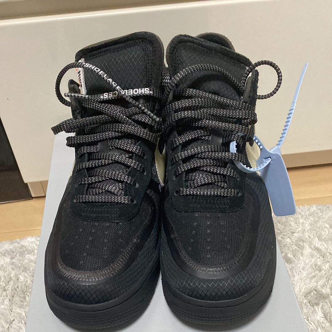 Off-White × Nike Air Force 1 Low "Black"