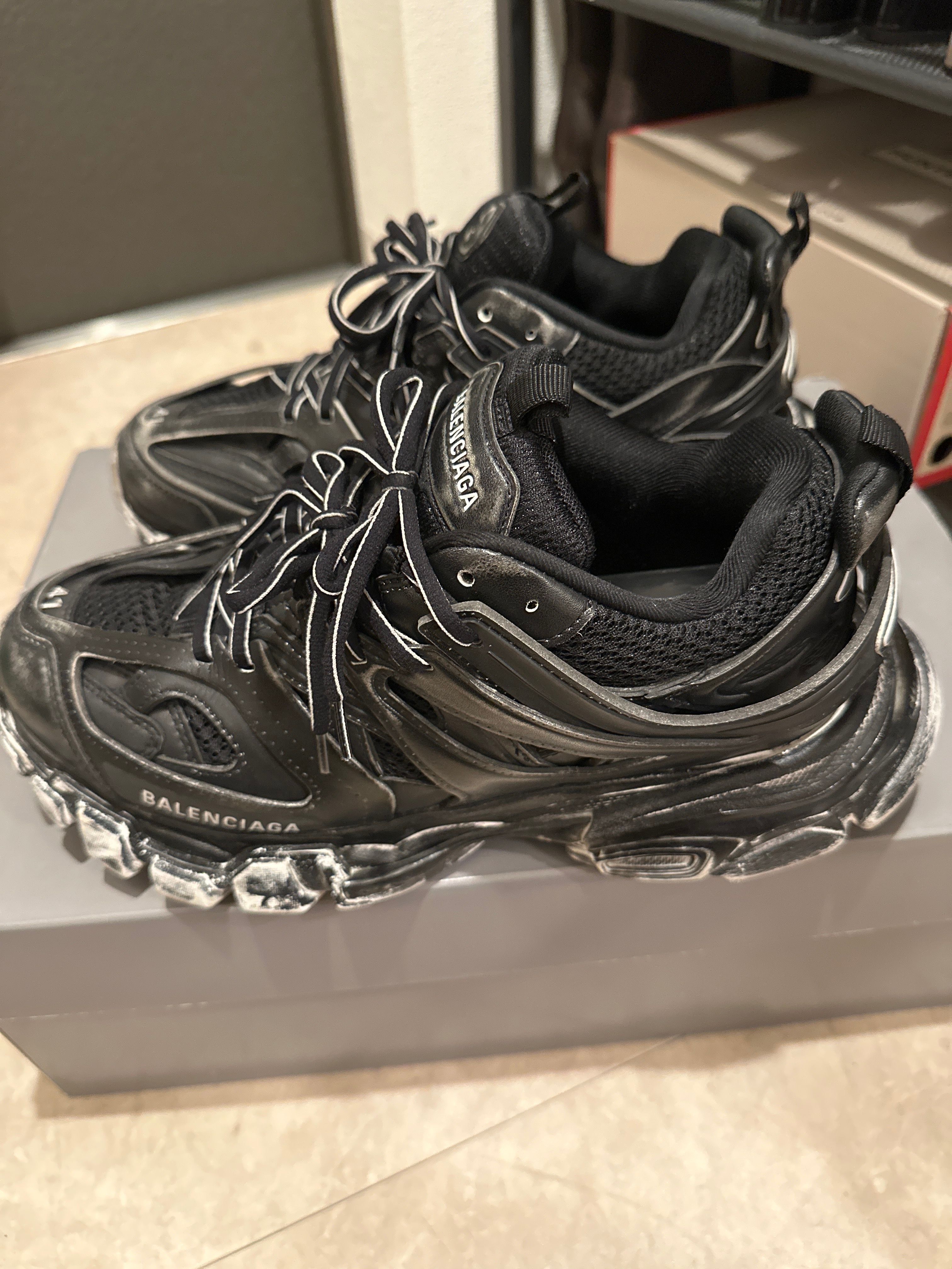 BALENCIAGA Track Sneaker "Faded Black"