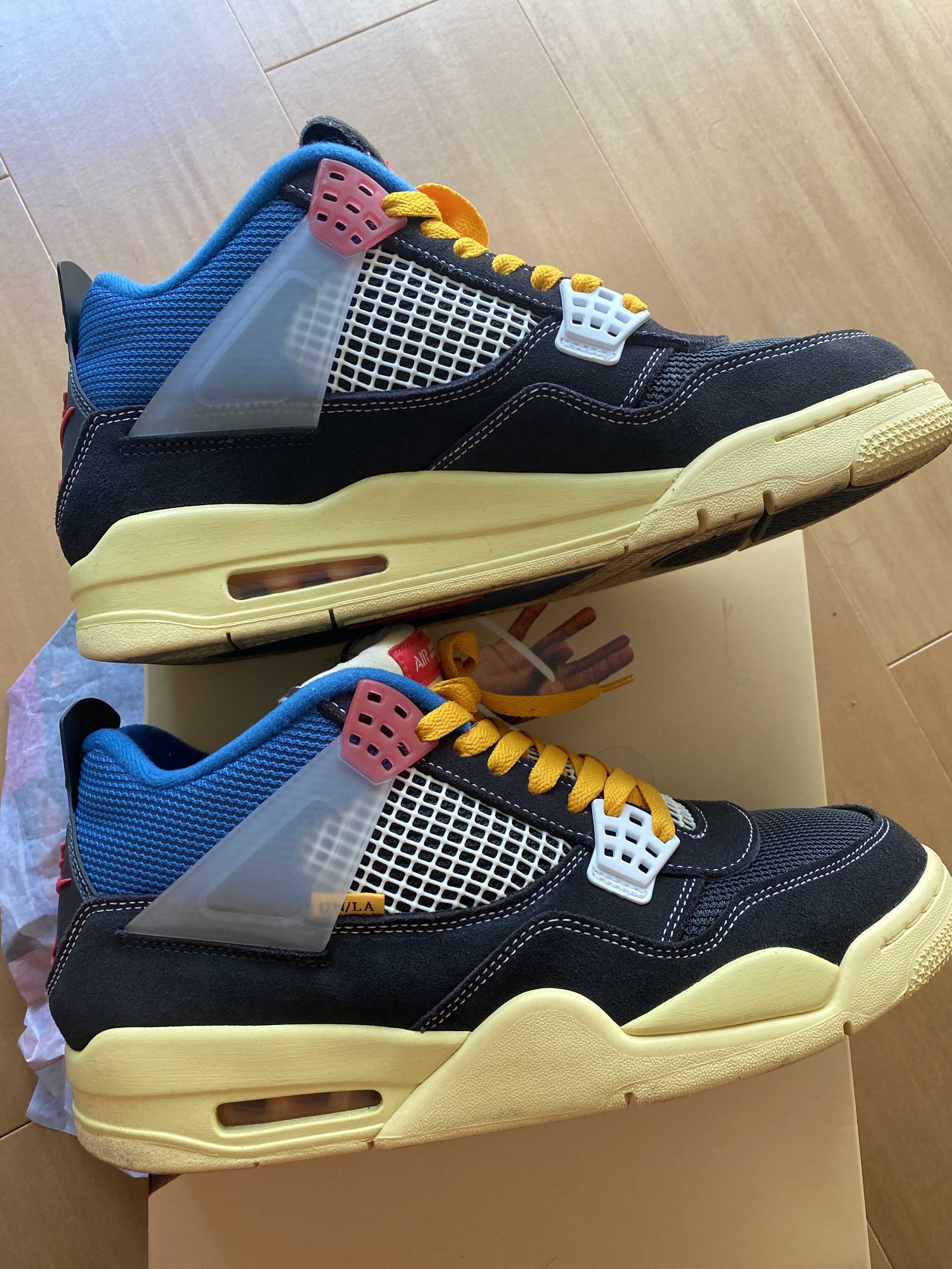 UNION × NIKE AIR JORDAN 4 "OFF NOIR"