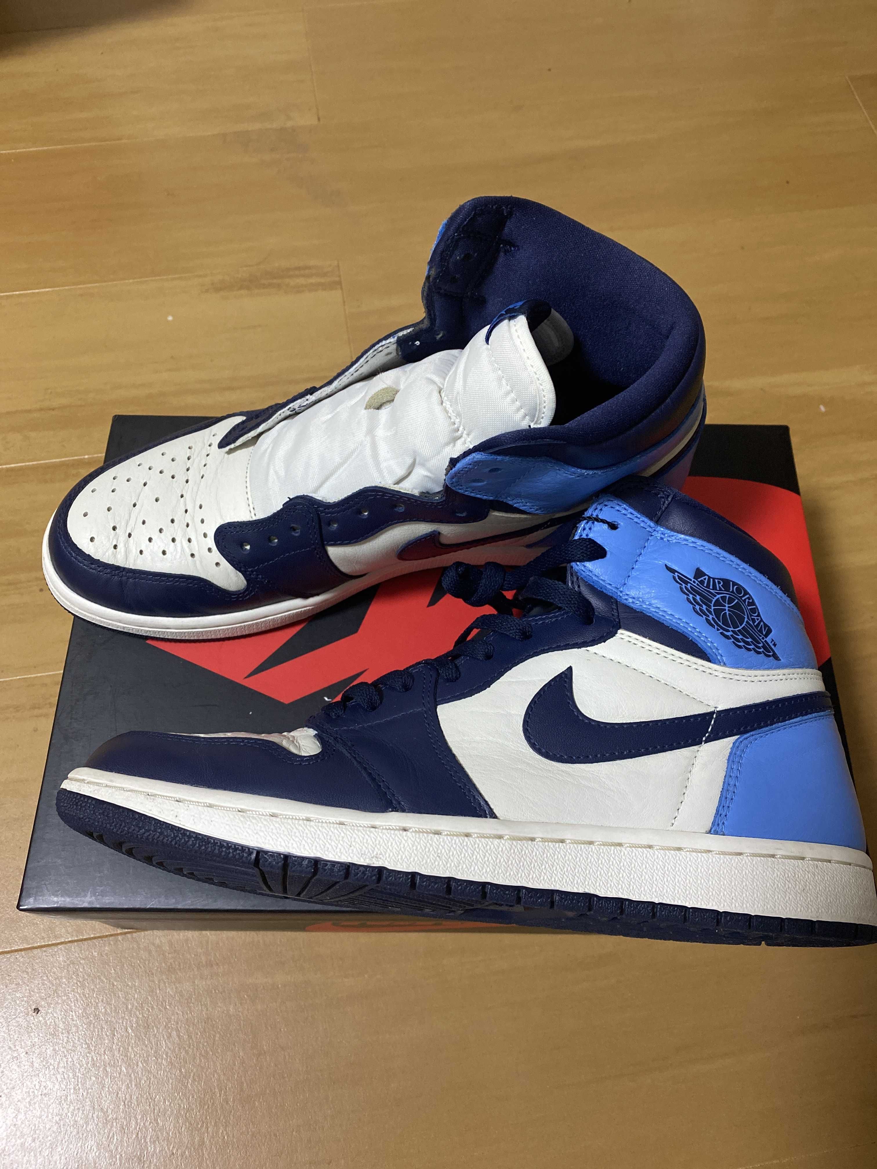 Nike Air Jordan 1 Retro High OG "Obsidian/University Blue"