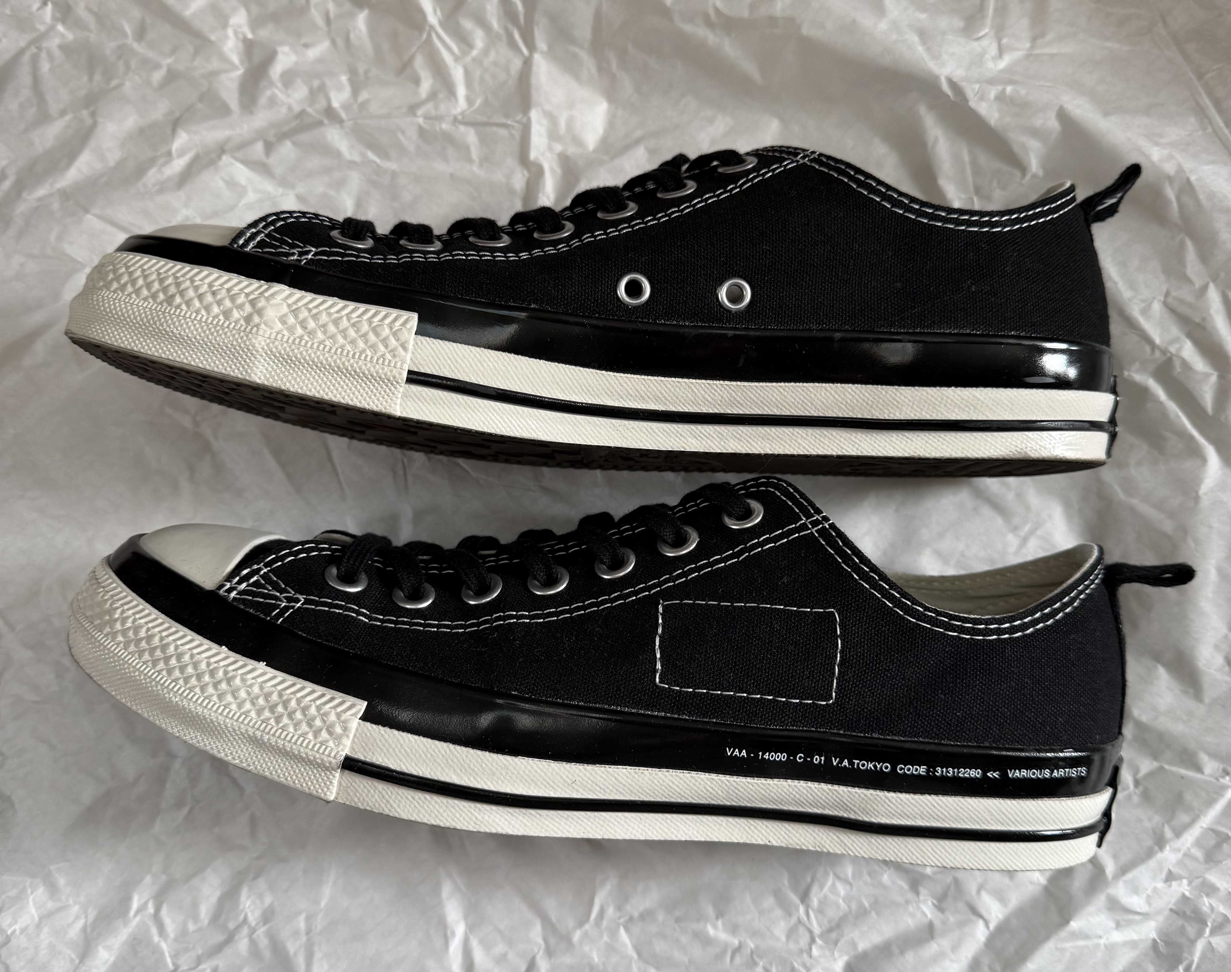 FRAGMENT × VA × Converse All Star OX "Black"