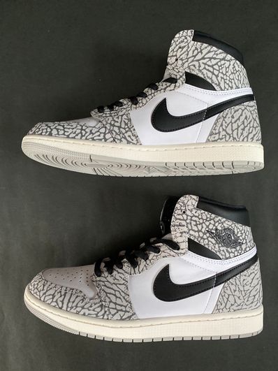 Nike Air Jordan 1 High OG "White Cement/Safari"