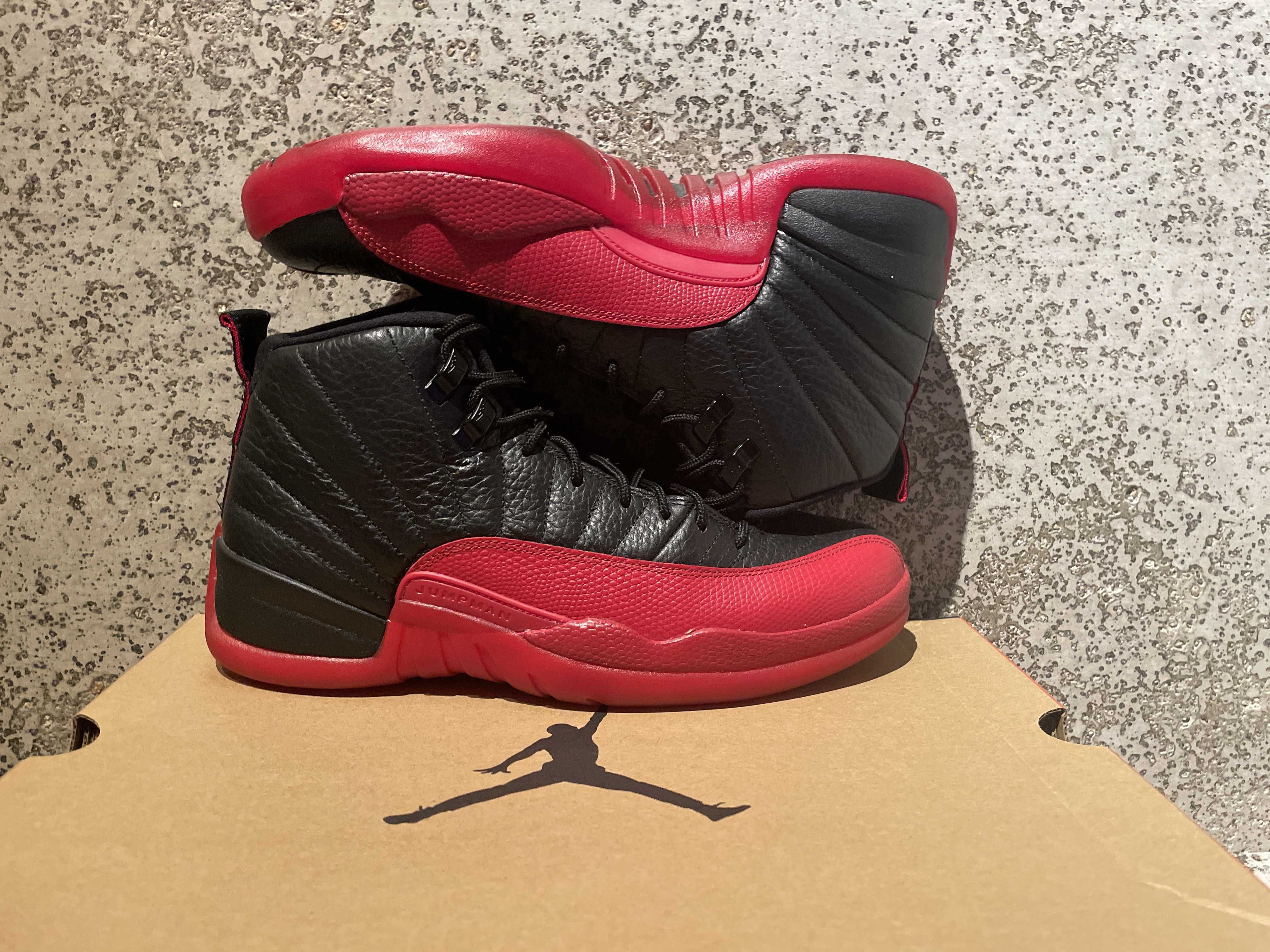 Nike Air Jordan 12 Retro "Flu Game/Black/Versity Red" (2016)