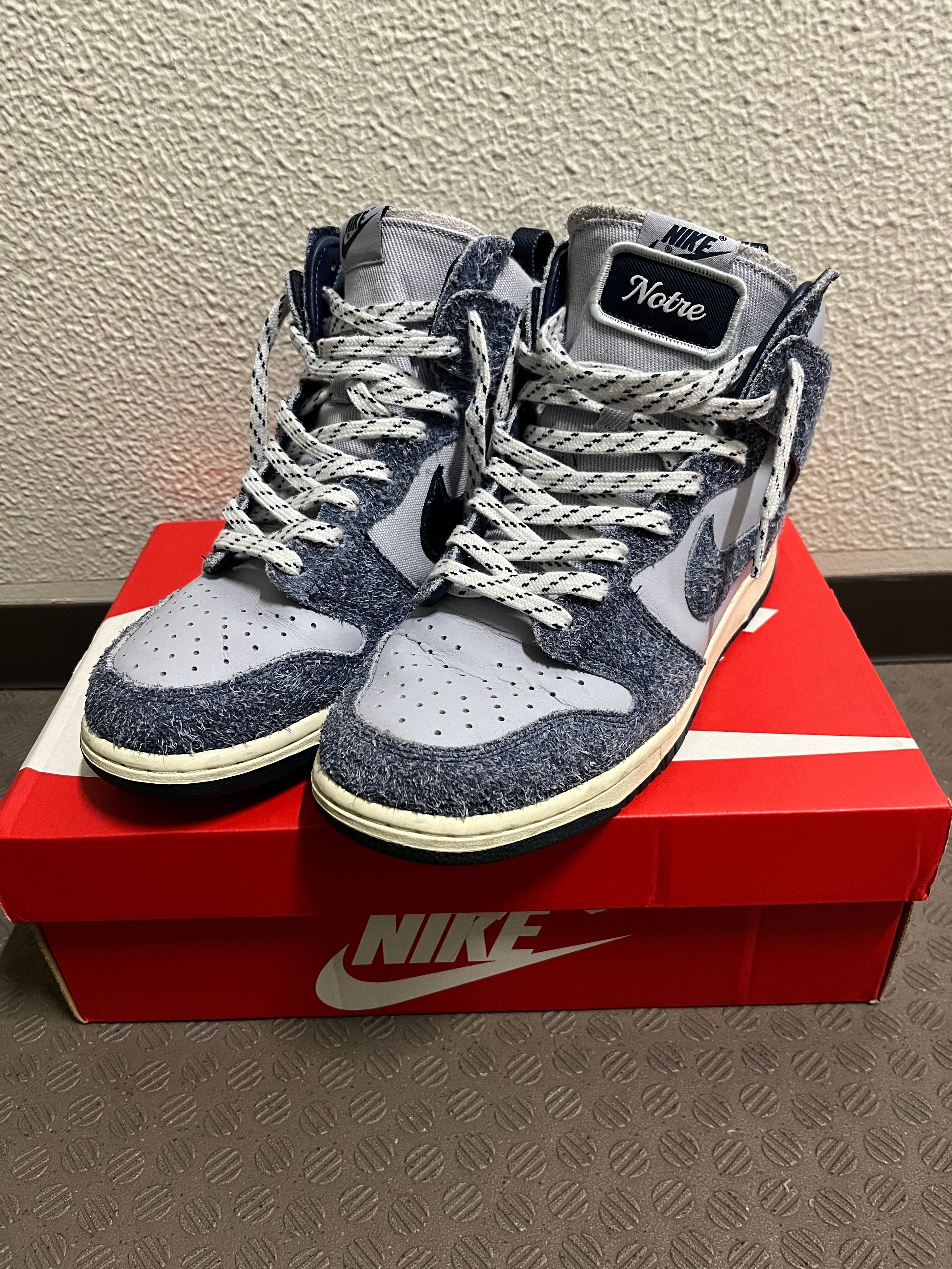 NOTRE × NIKE DUNK HIGH "BLUE VOID"