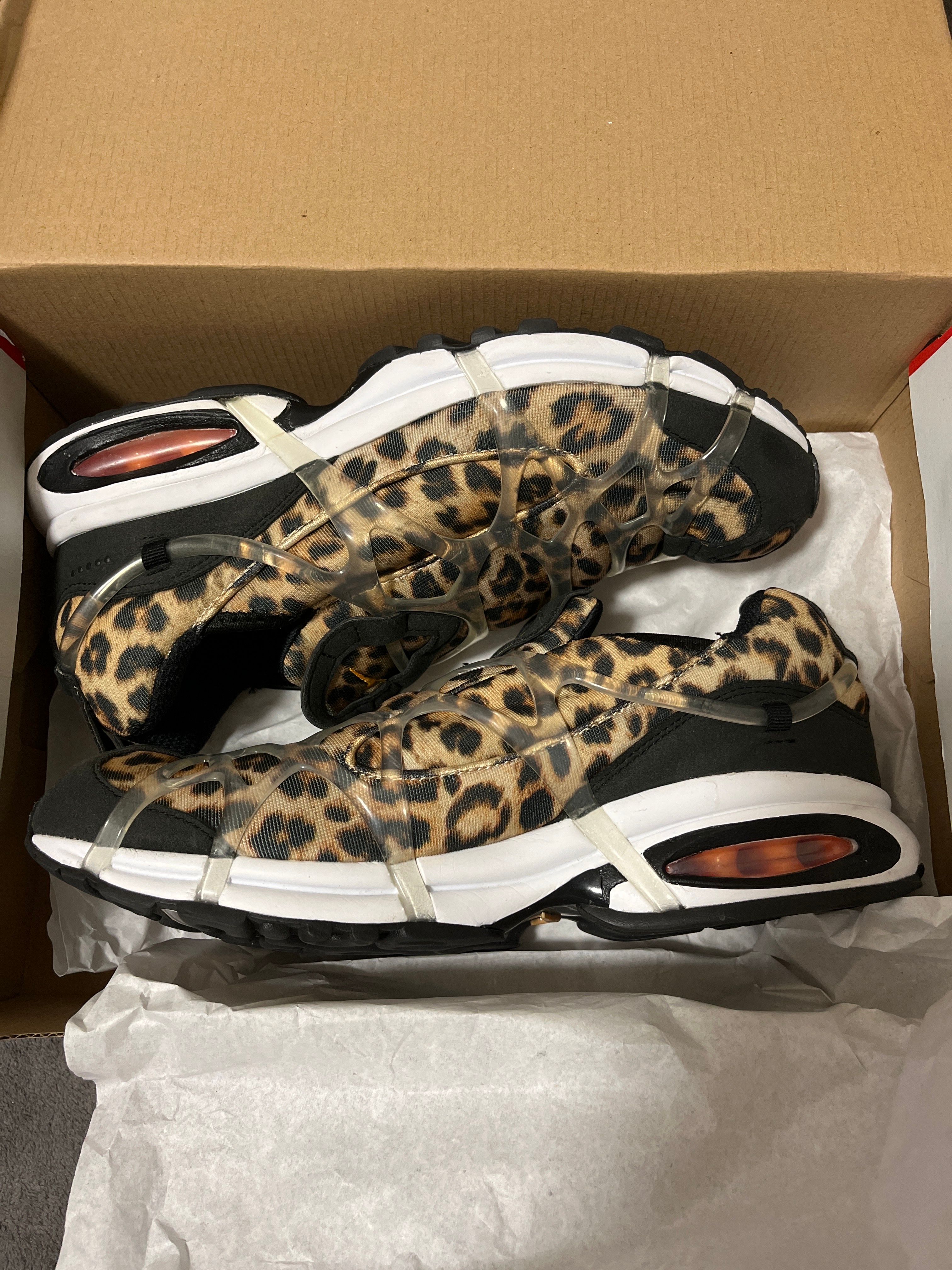 Nike Air Kukini "Leopard Kumquat and Action Red"
