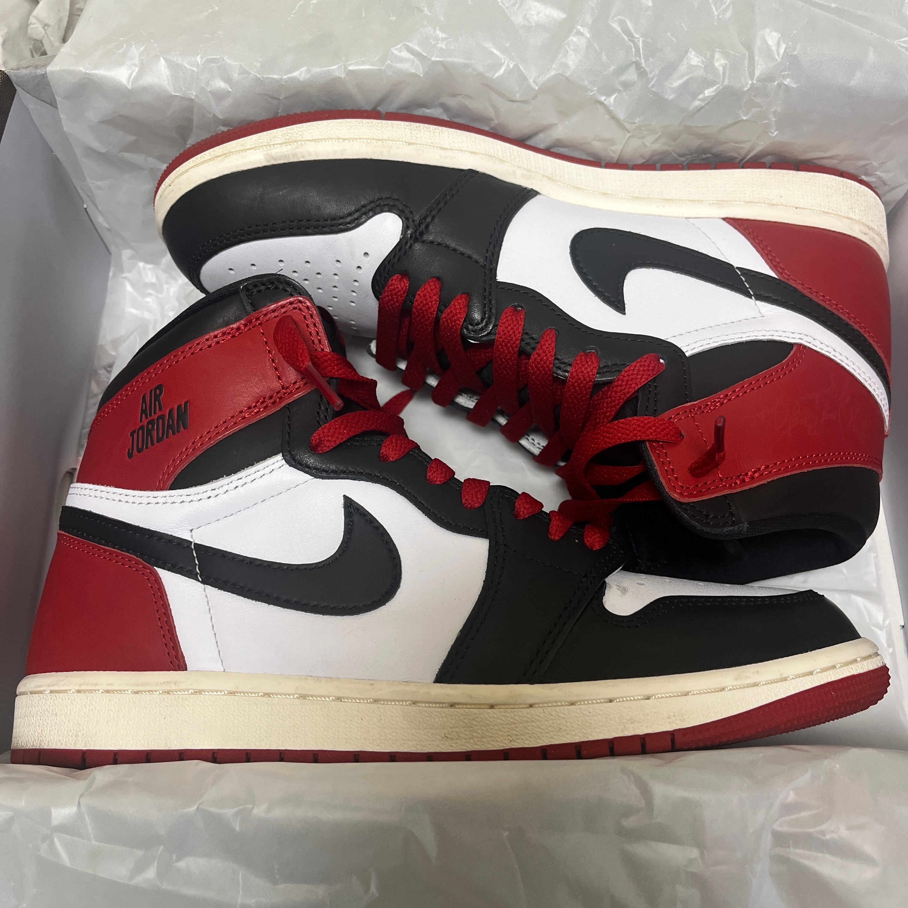 Nike Air Jordan 1 Retro High OG "Black Toe Reimagined"