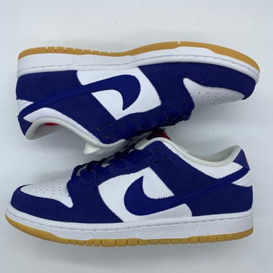 Nike SB Dunk Low "Los Angeles Dodgers/Deep Royal Blue"