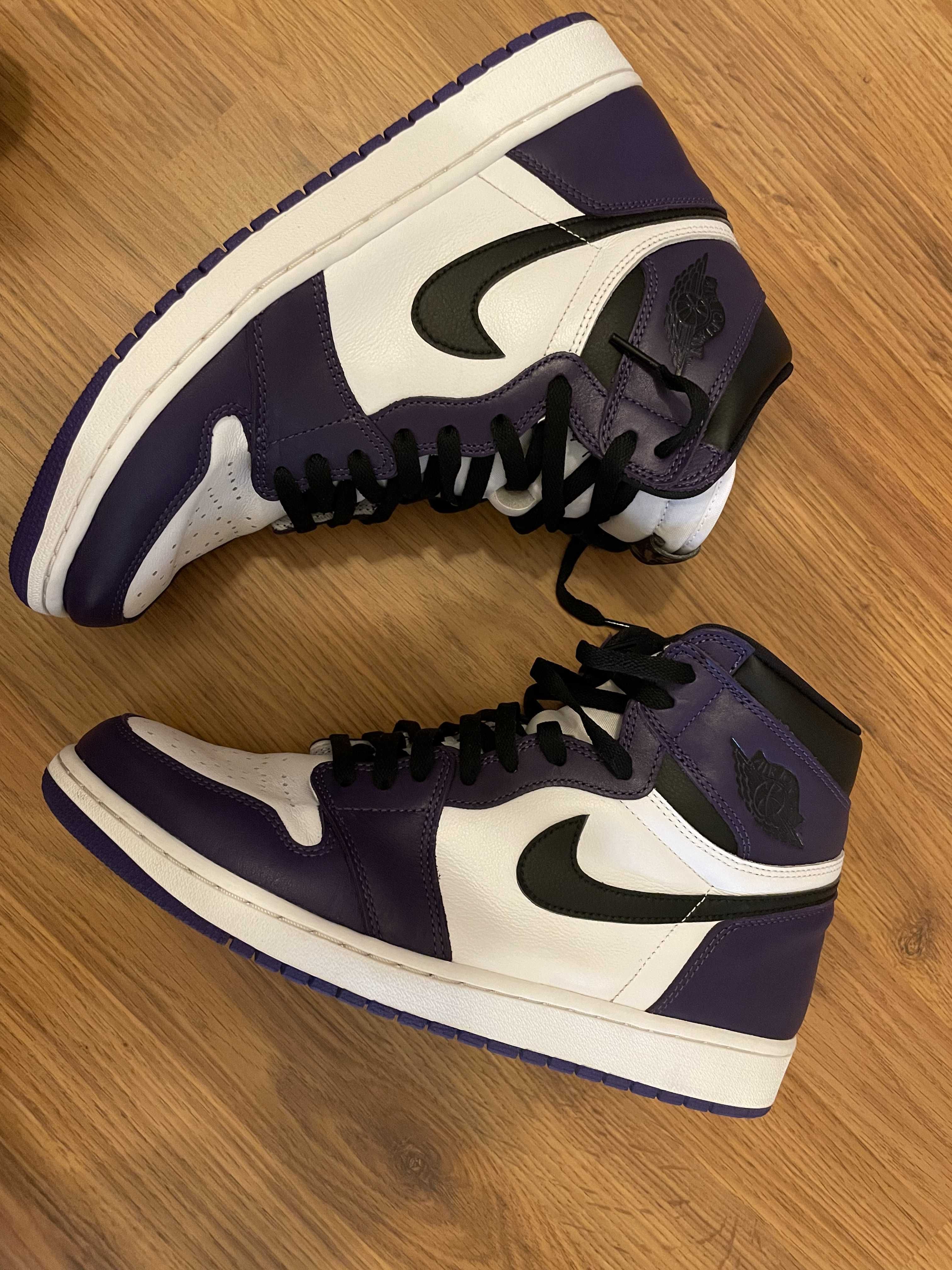 Nike Air Jordan 1 Retro High OG "Court Purple White/Black" (2020)   