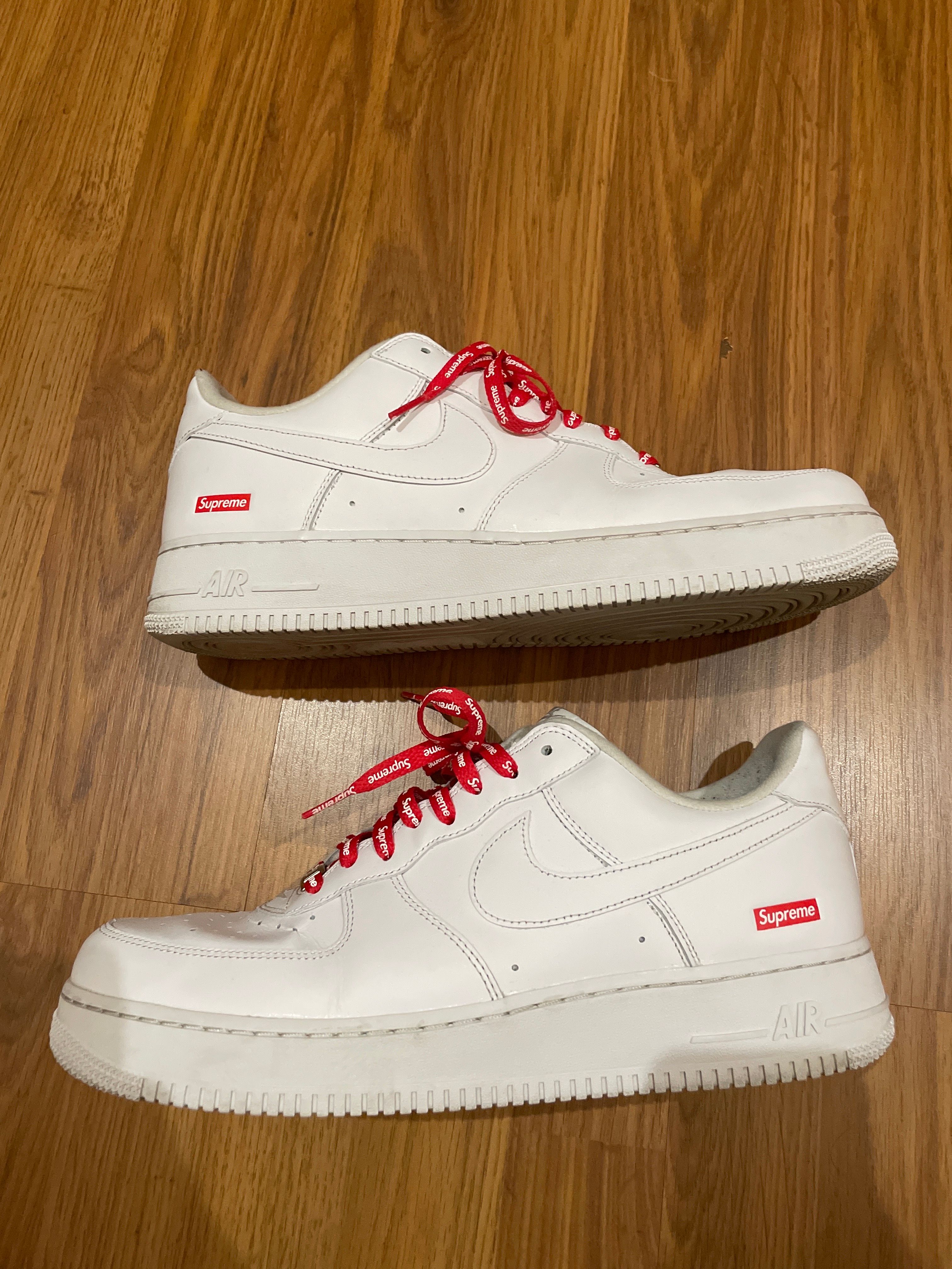 Supreme × Nike Air Force 1 Low "White"