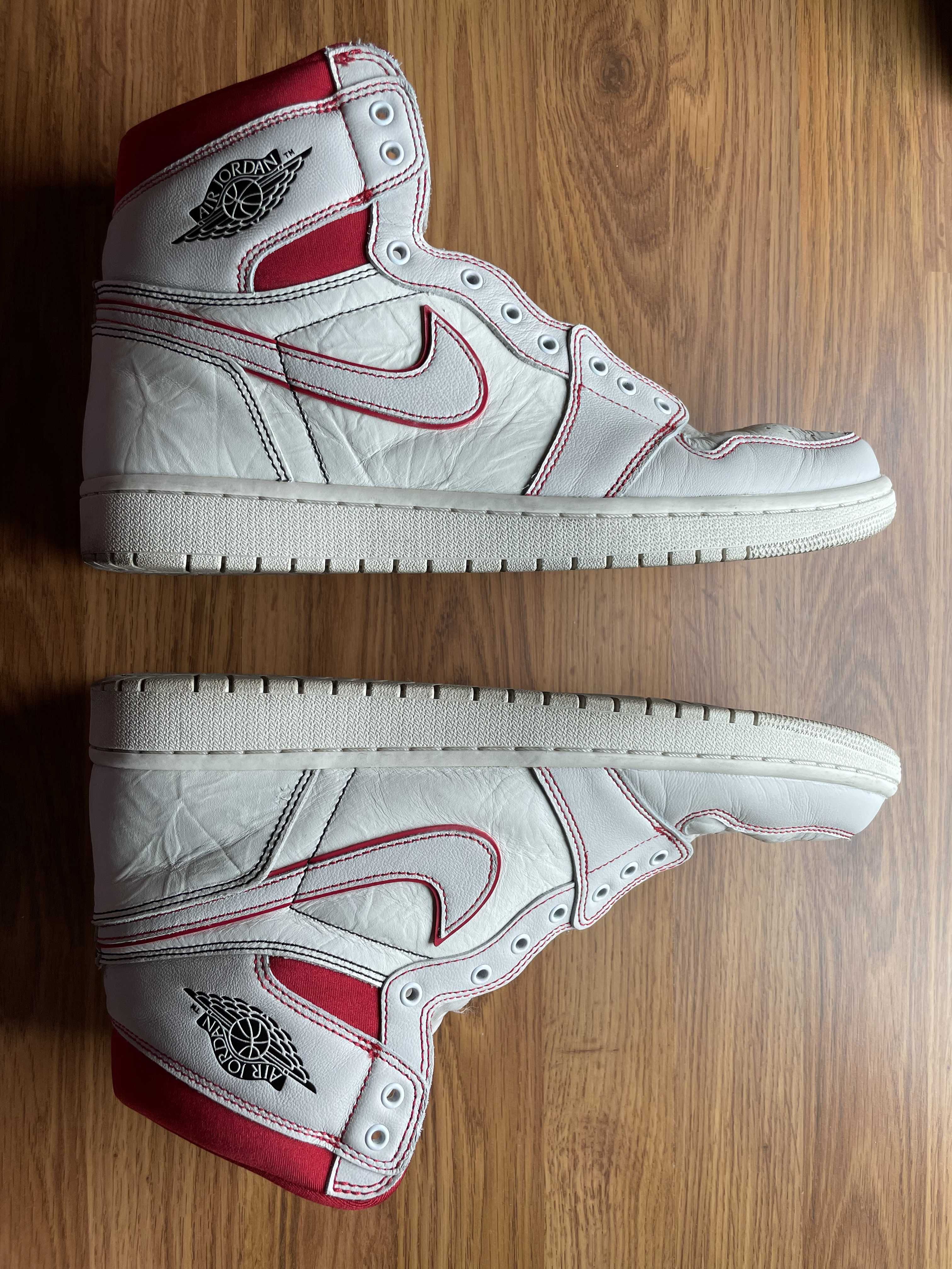 Nike Air Jordan 1 Retro High OG "Sail/University Red"     