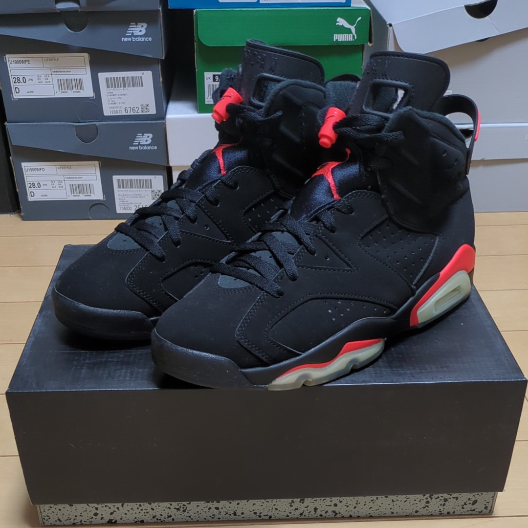 Nike Air Jordan 6 Retro OG "Black/Infrared"