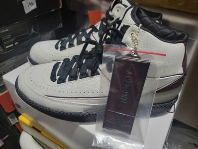 A Ma Maniere × Nike Air Jordan 2 "Airness/Sail and Burgundy"