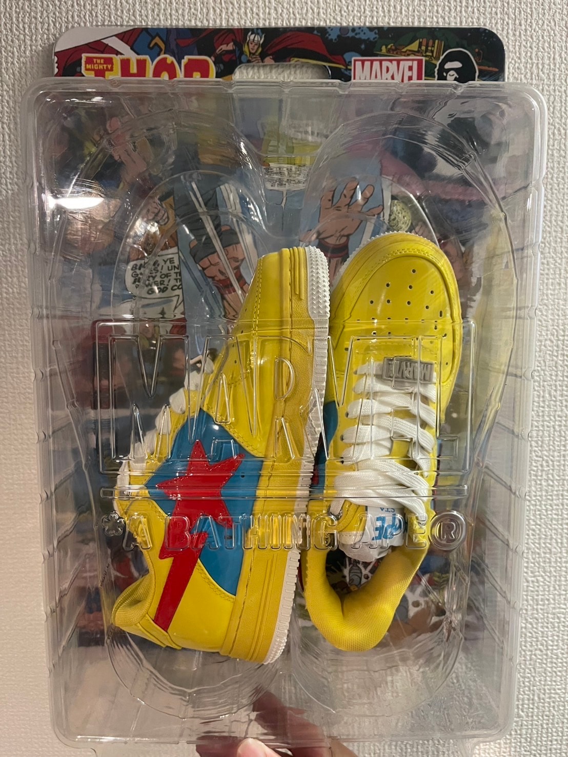 マーベル コミックス × アベイシングエイプ ベイプスタ ロー "ソー" (2022)