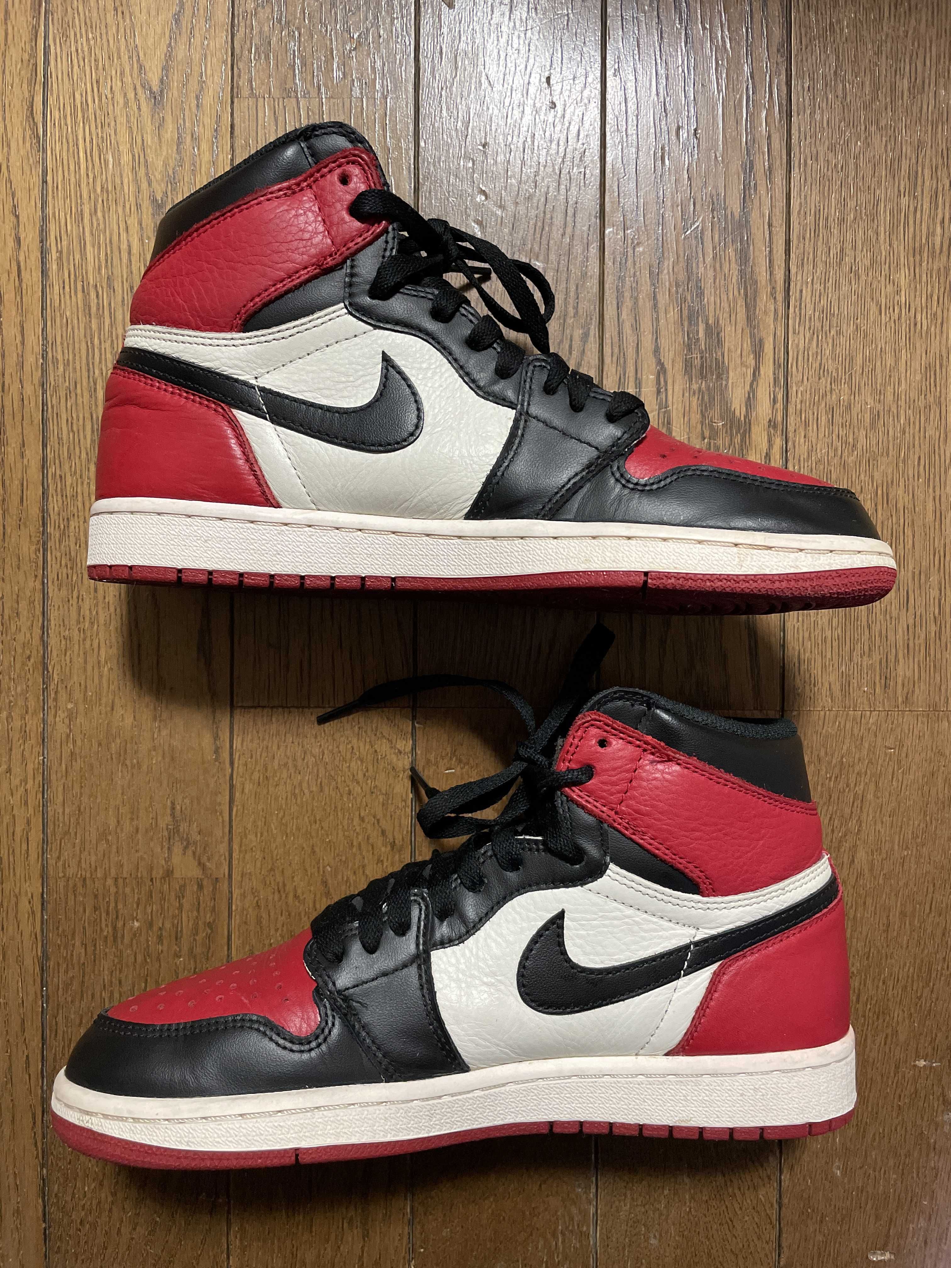 Nike Air Jordan 1 Retro High OG "Bred Toe"
