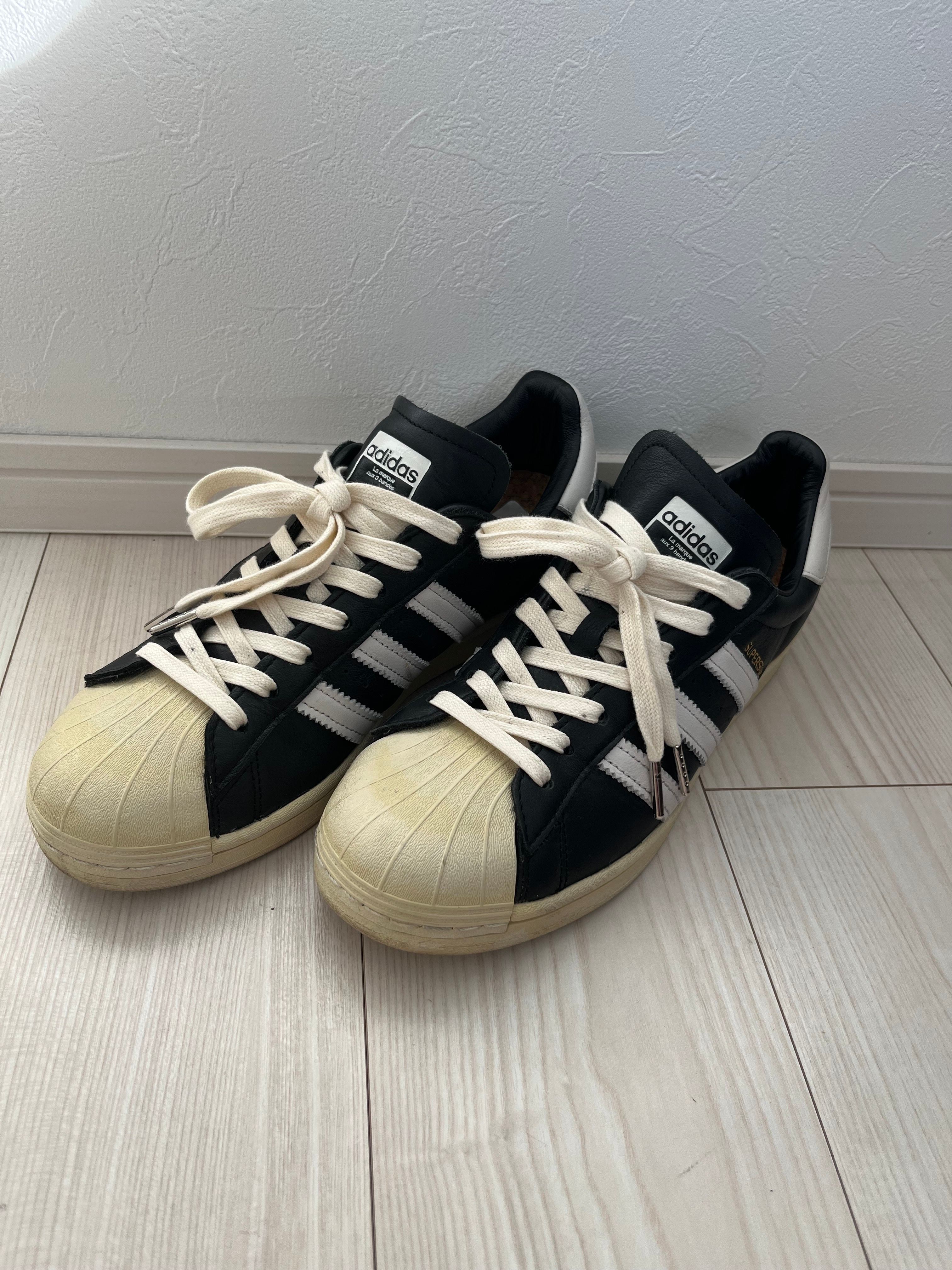 adidas Superstar "Black White Sail"