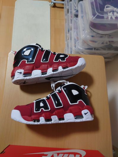 Nike Air More Uptempo ’96 "Black and Varsity Red" (2021)