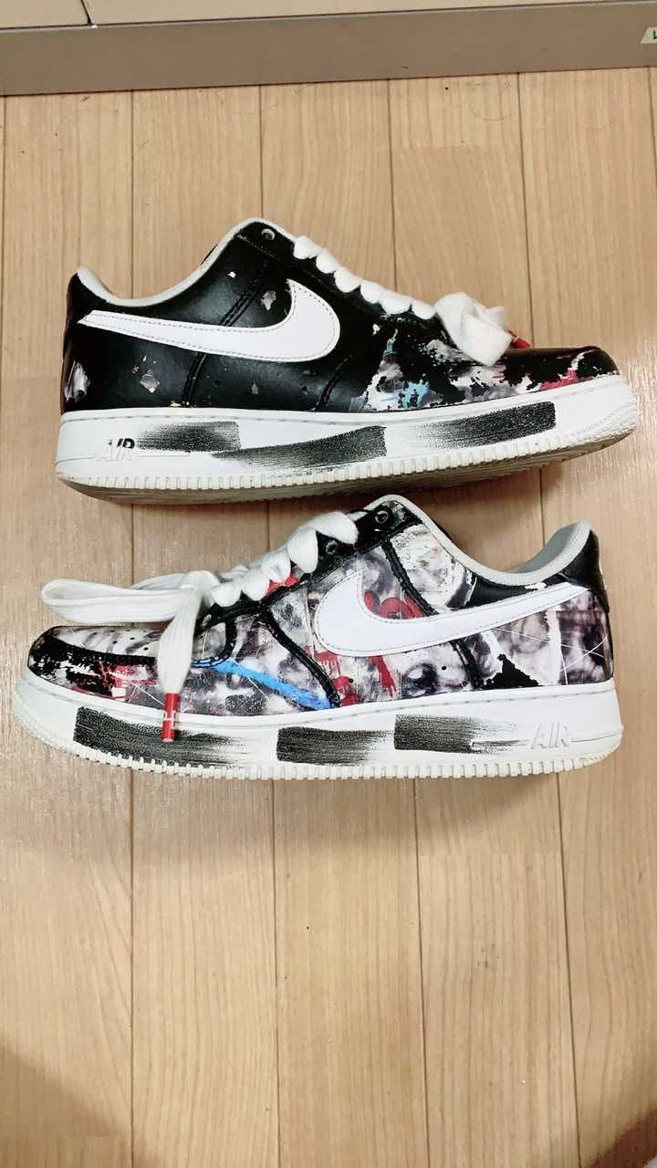 PEACEMINUSONE × Nike Air Force 1 Low Para Noise "Black" / G-DRAGON
