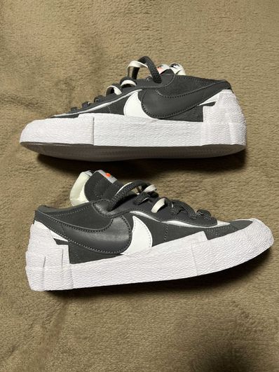 Sacai × Nike Blazer Low "Iron Grey"