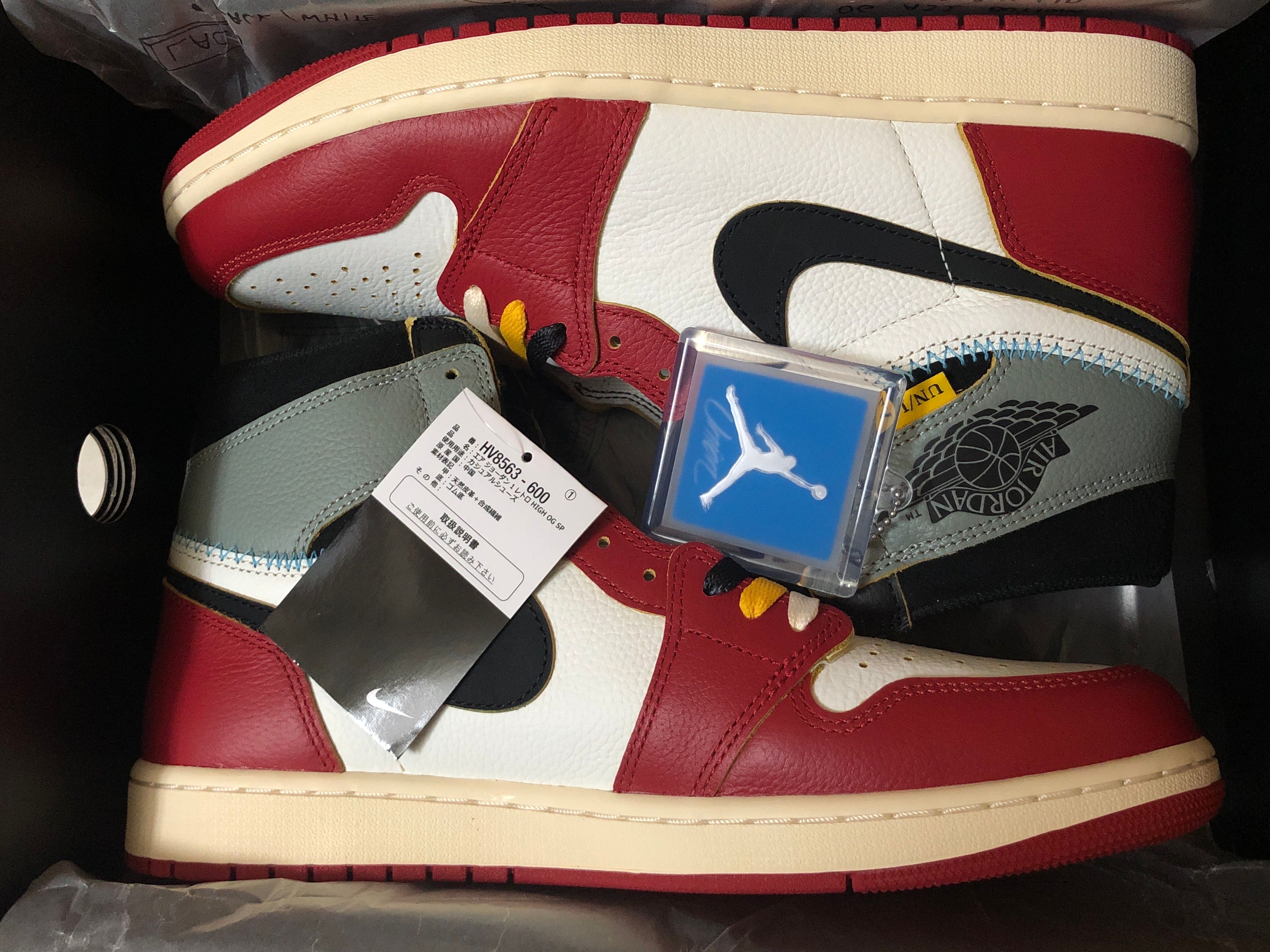 UNION × Nike Air Jordan 1 Retro High OG "Chicago/Shadow"