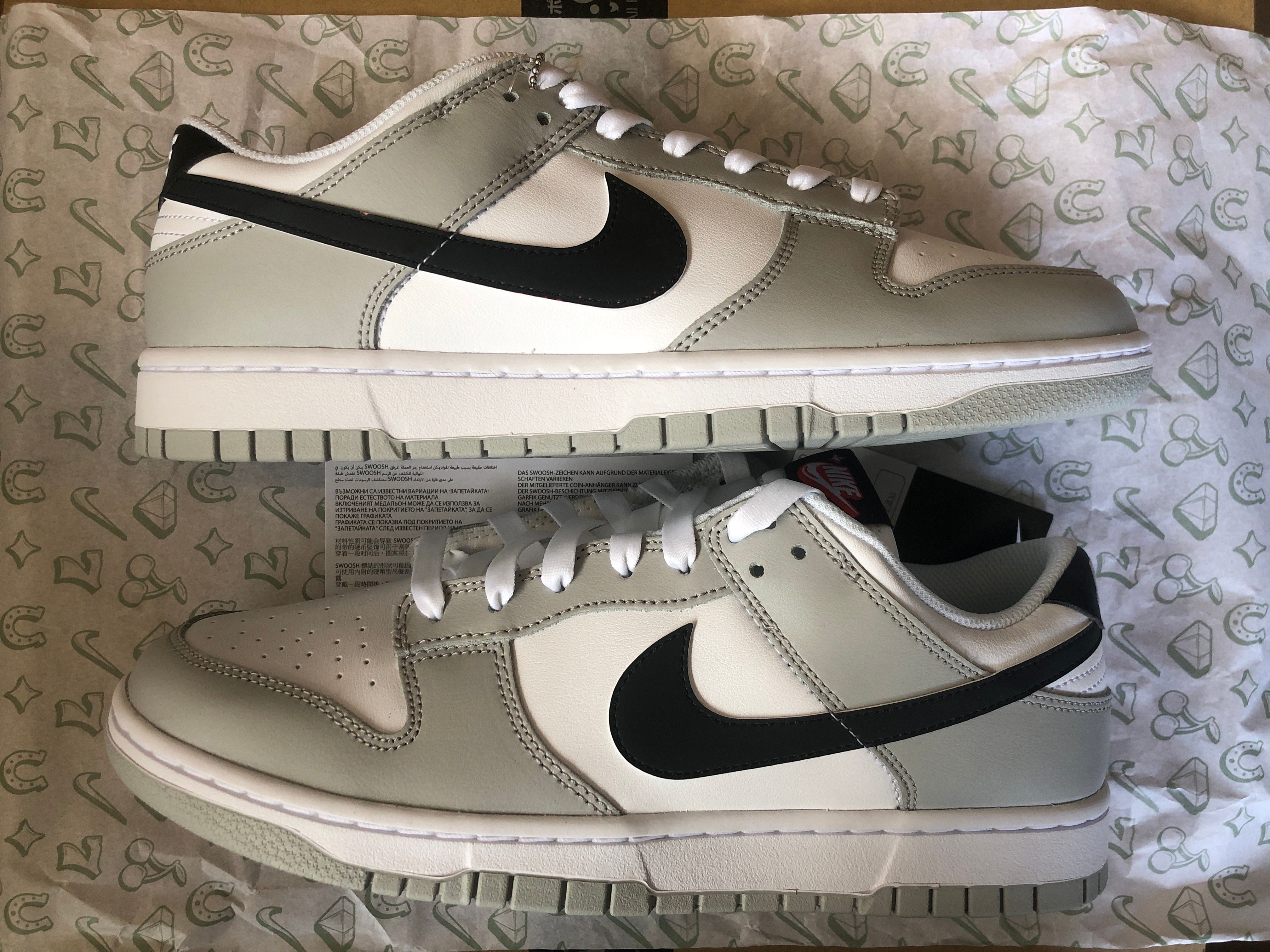 Nike Dunk Low SE Lottery "Grey Fog/Light Crimson"