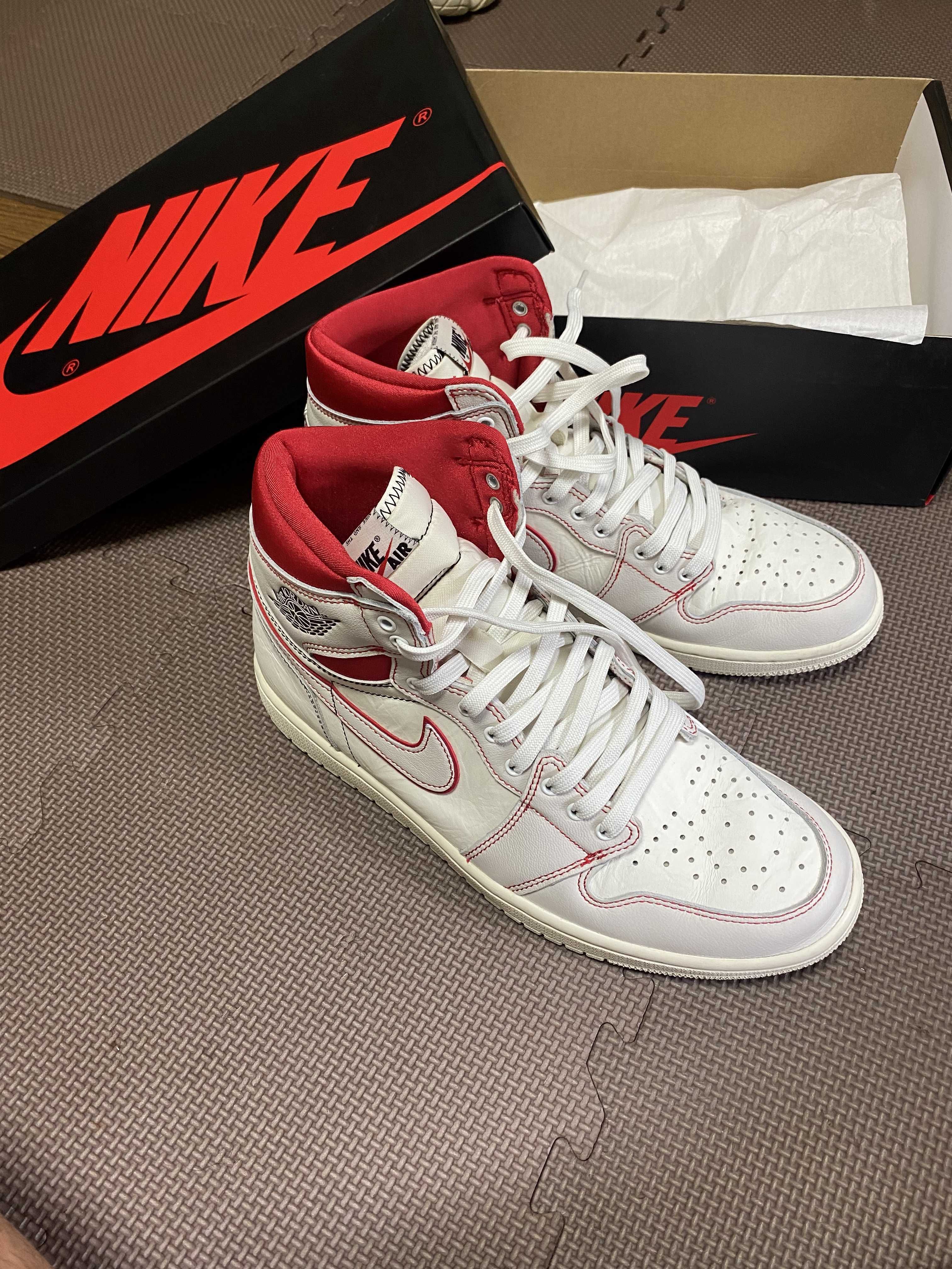 Nike Air Jordan 1 Retro High OG "Sail/University Red"     