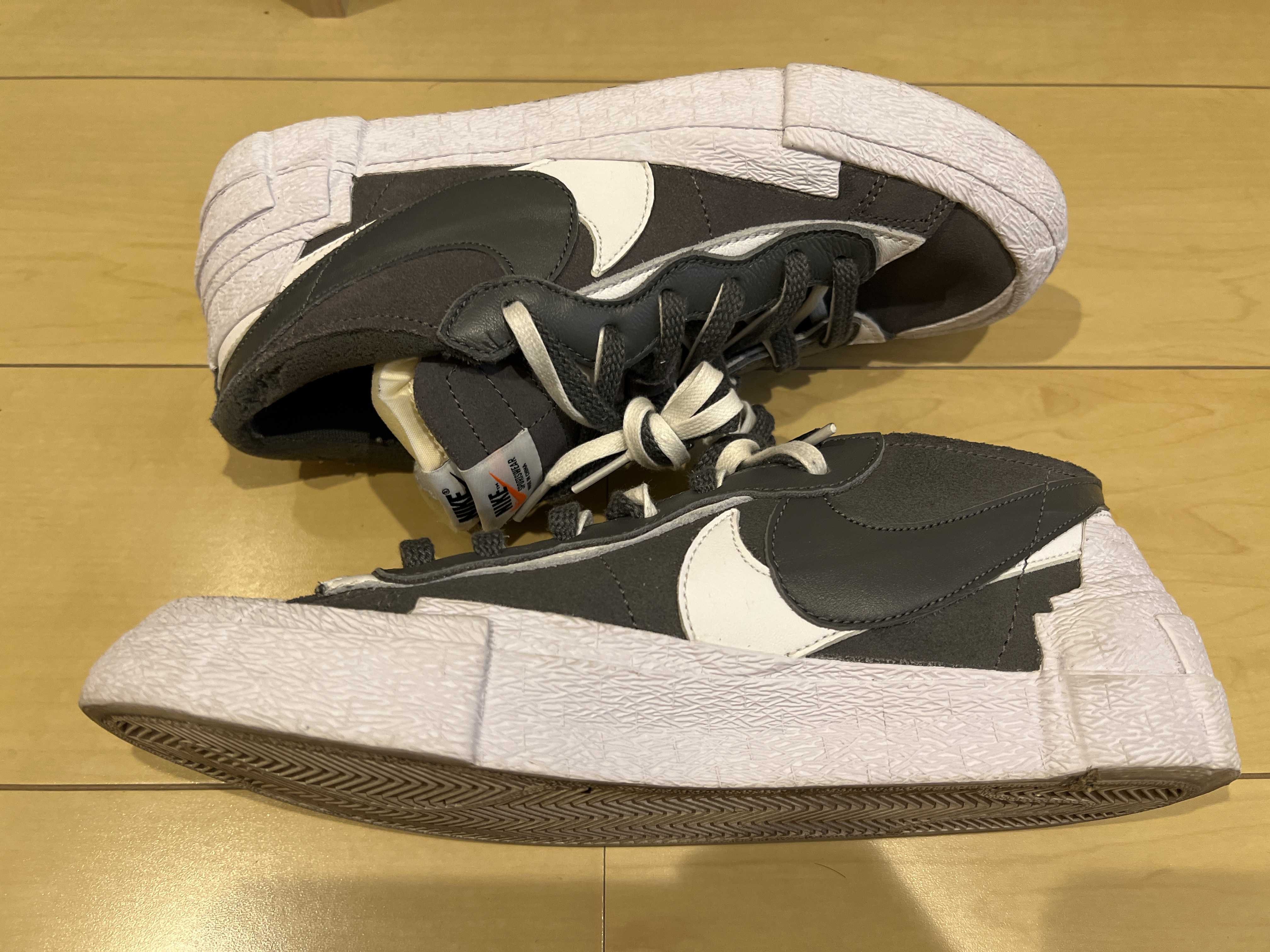 Sacai × Nike Blazer Low "Iron Grey"