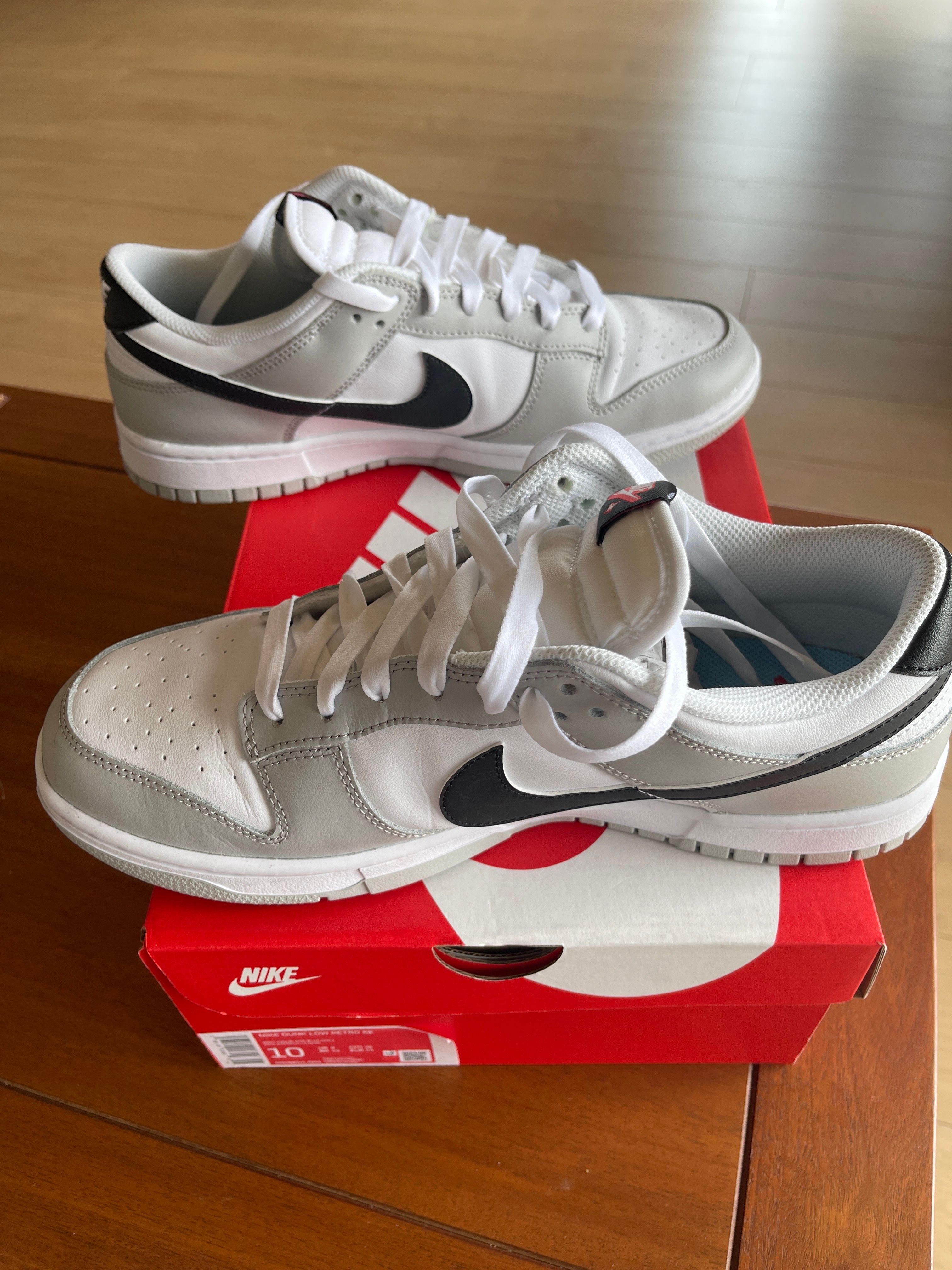 Nike Dunk Low SE Lottery "Grey Fog/Light Crimson"