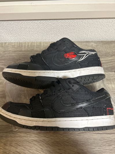 Wasted Youth × Nike SB Dunk Low "Black Denim" / VERDY