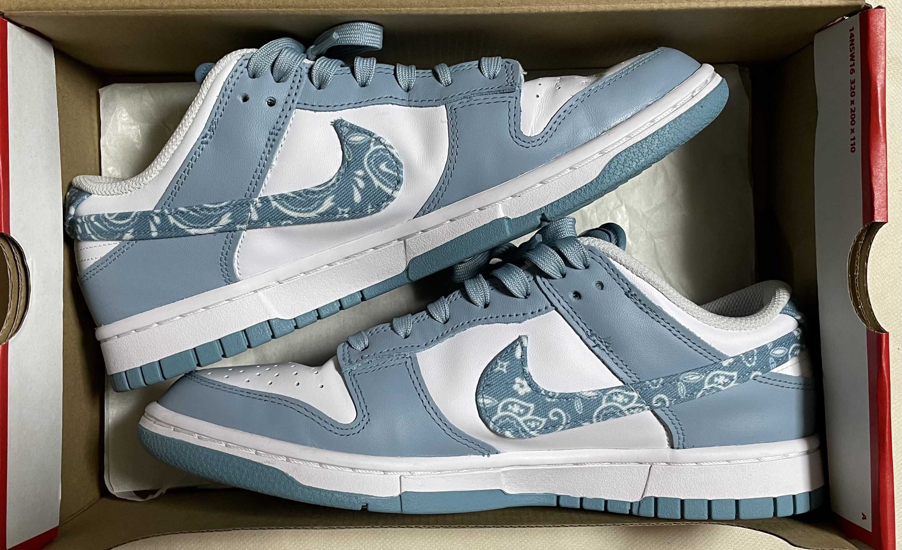 Nike Women's Dunk Low ESS "Blue Paisley"