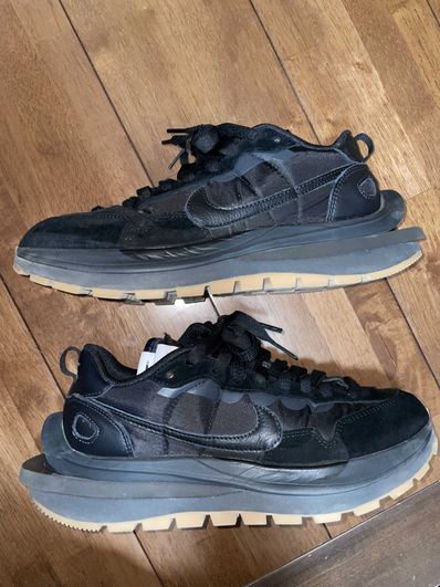 sacai × Nike VaporWaffle "Black Gum"