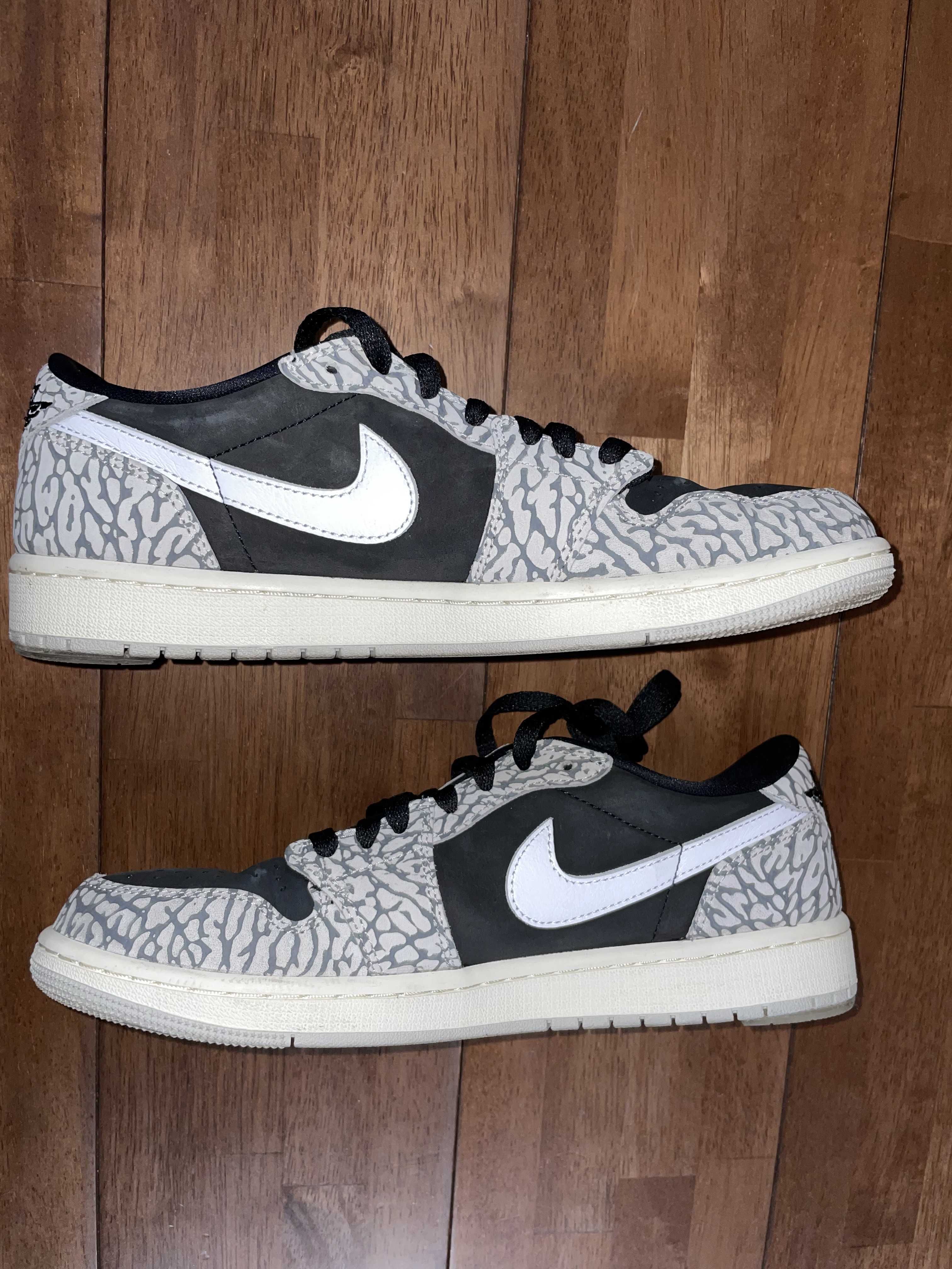 Nike Air Jordan 1 Retro Low OG "Black Cement"