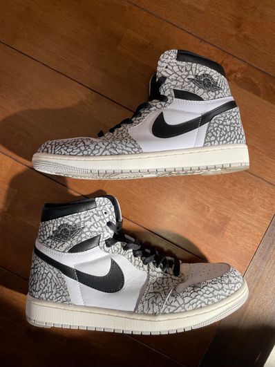 Nike Air Jordan 1 High OG "White Cement/Safari"