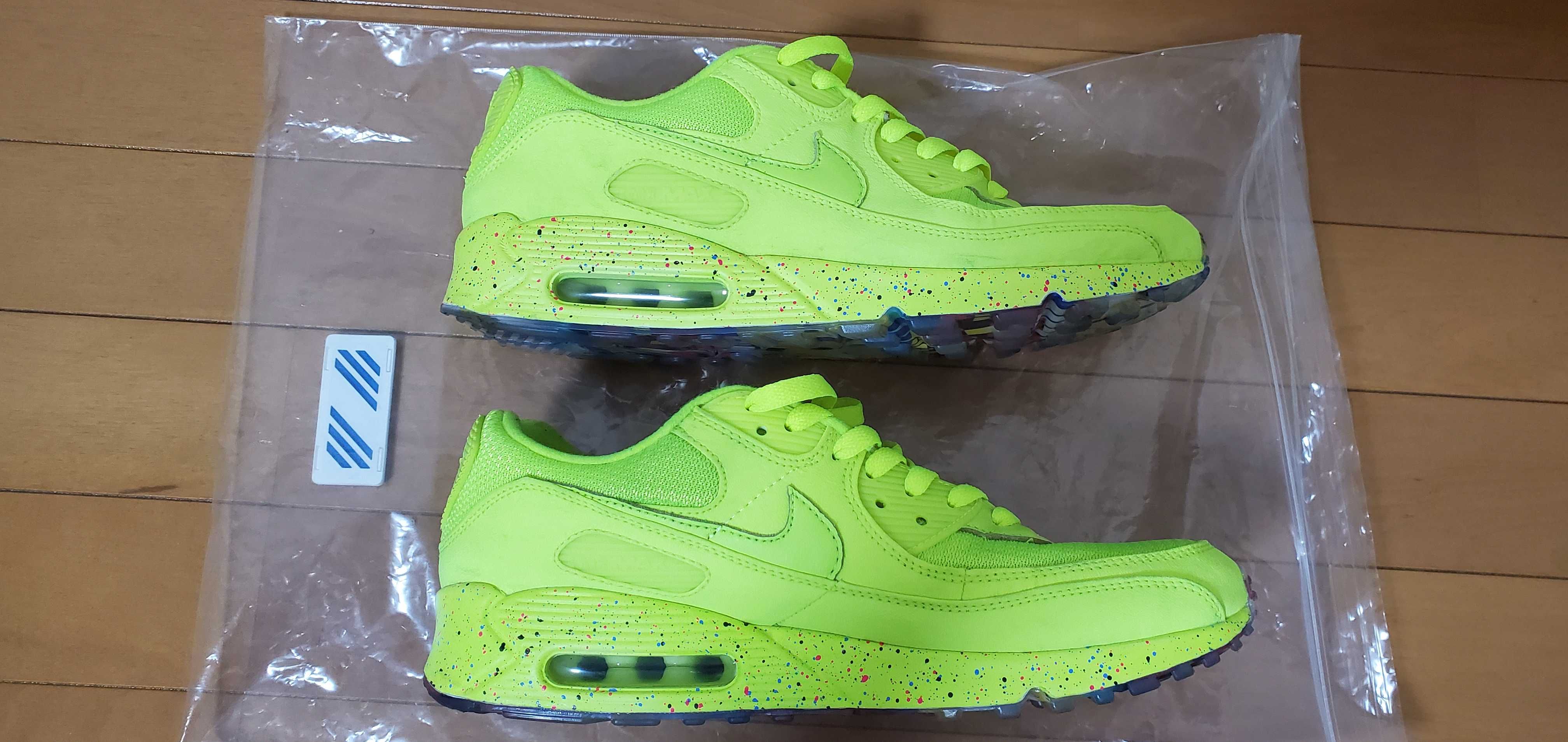 NIKE AIR MAX 90 "VOLT/PARTICLE GREY"