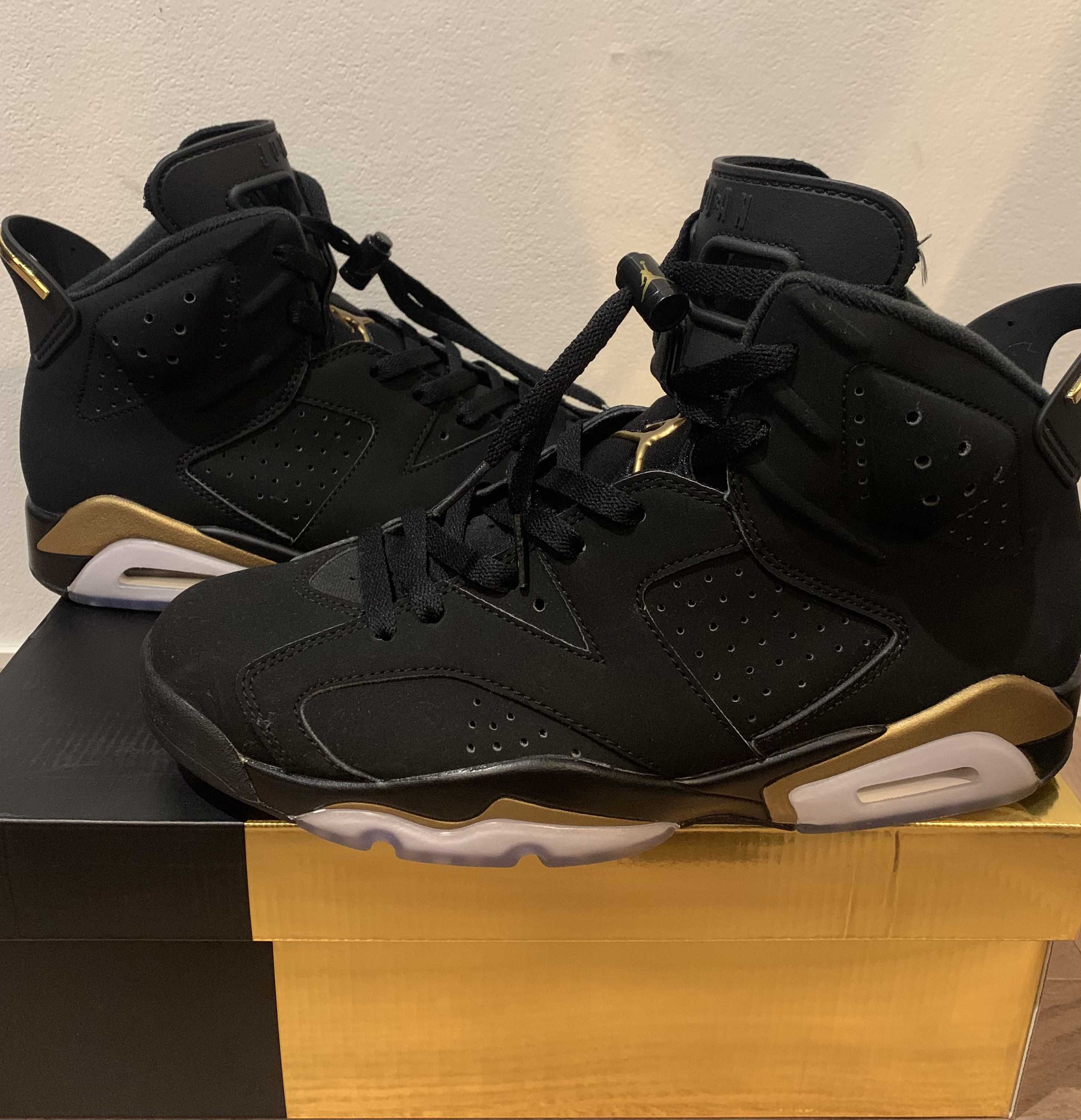 Nike Air Jordan 6 DMP "Black/Metallic Gold" (2020)  