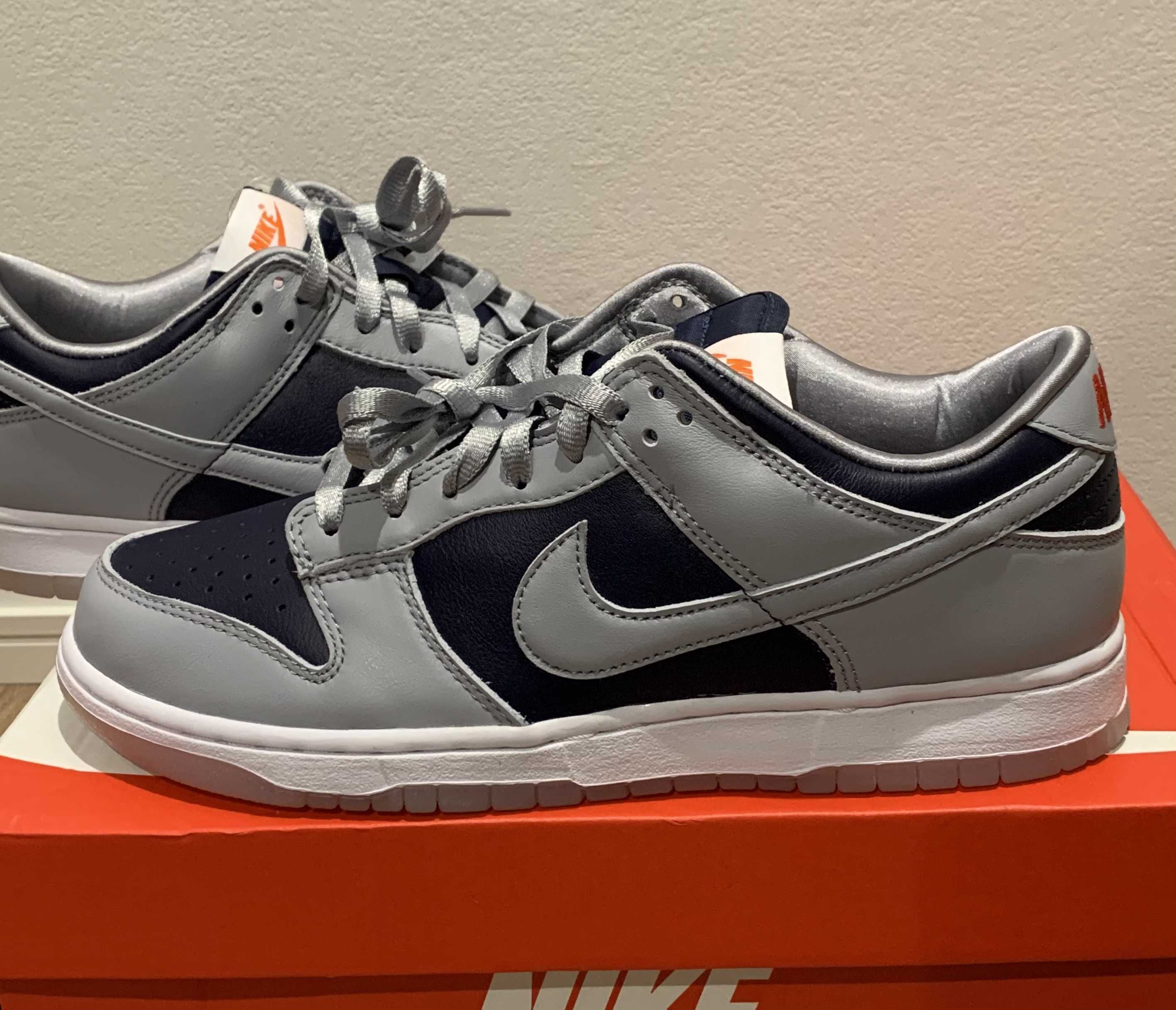 NIKE Women's DUNK LOW "COLLEGE NAVY"