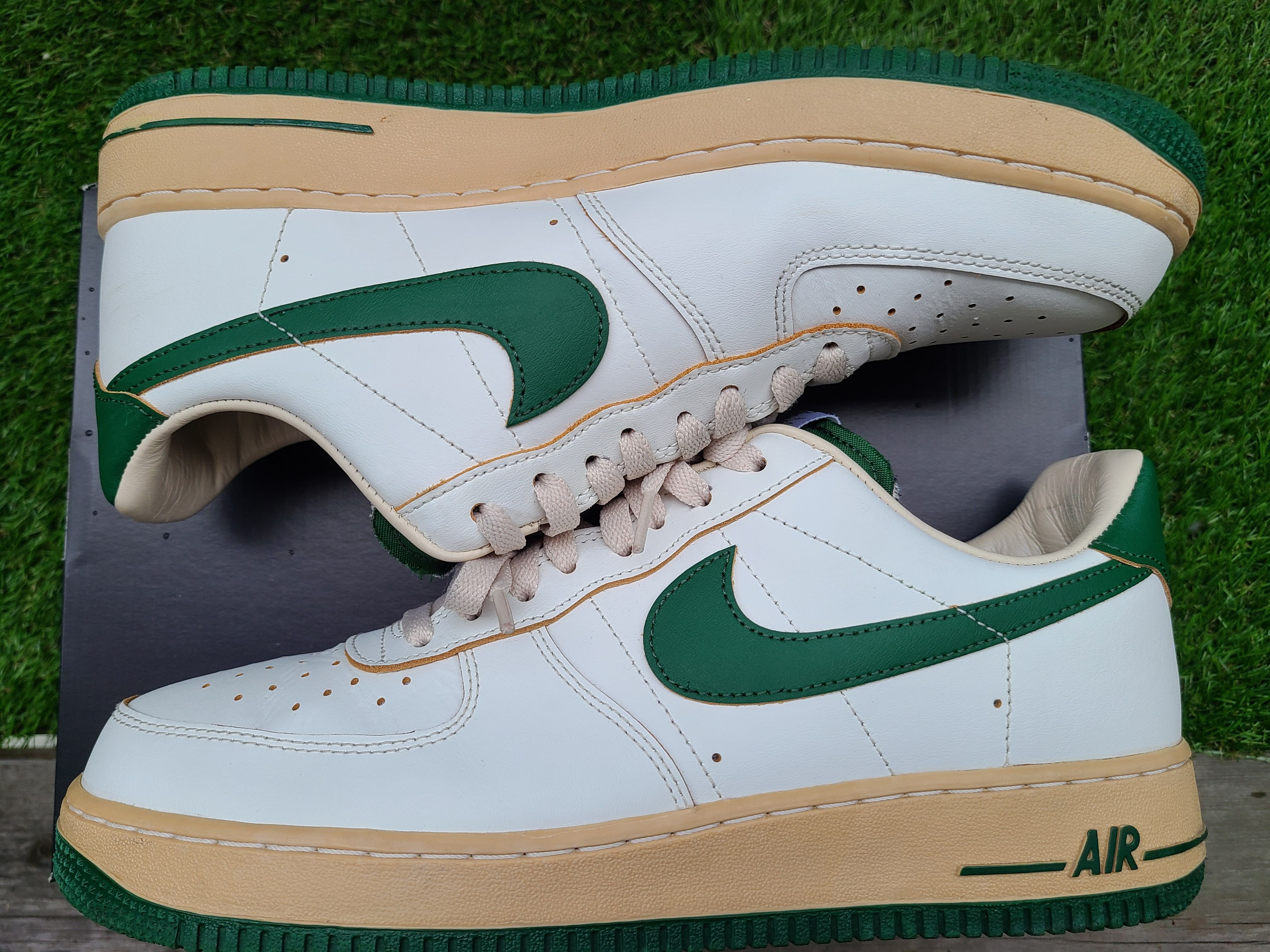 Nike Women's Air Force 1 Low "Green and Muslin"