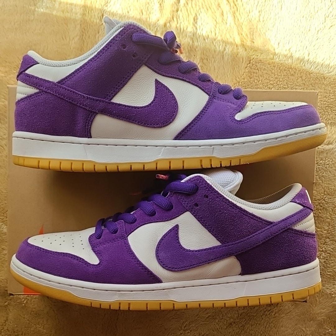 Nike SB Dunk Low Pro ISO Orange Label "Court Purple Gum"