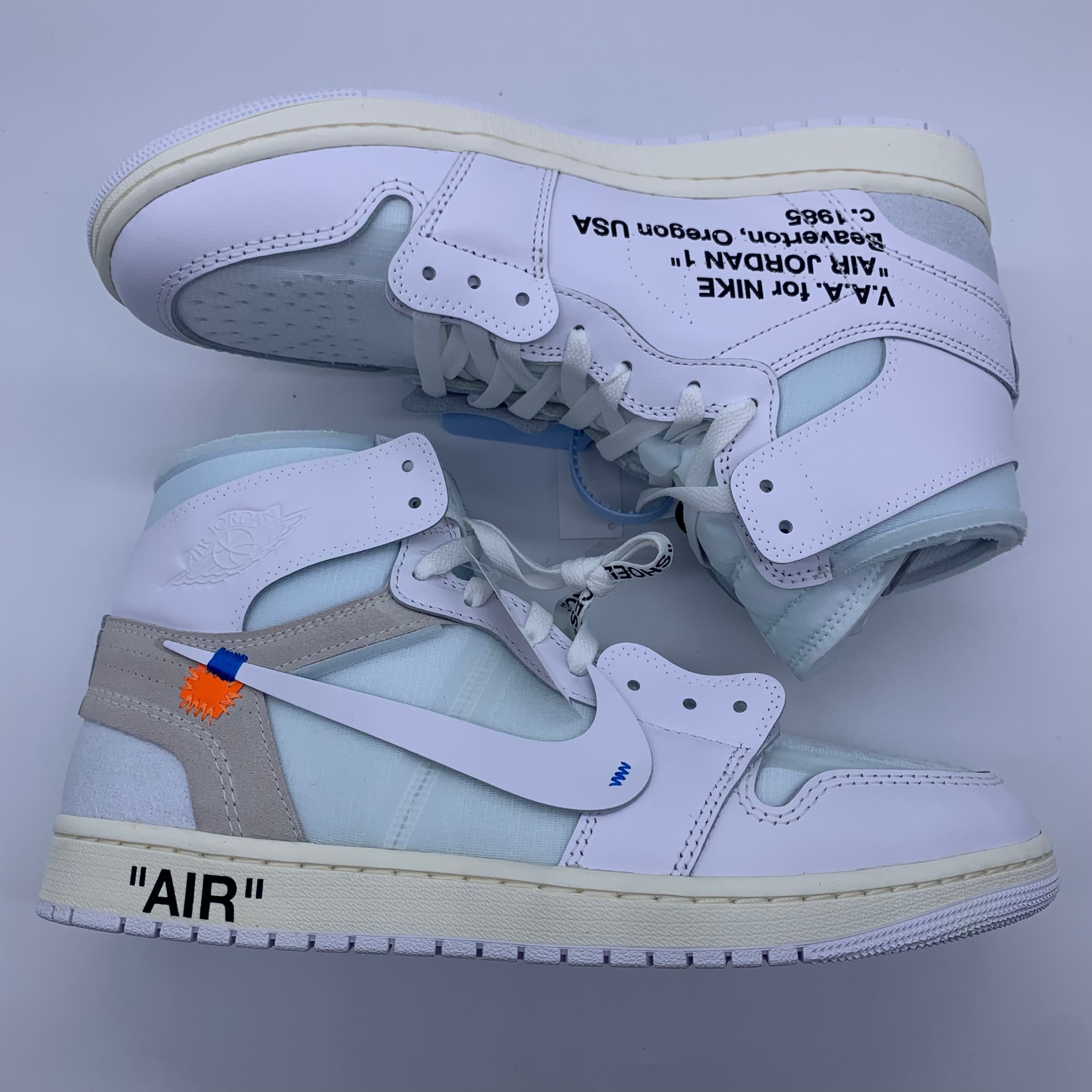 Virgil Abloh Archive (V.A.A.) × Nike Air Jordan 1 Retro High OG "Alaska"