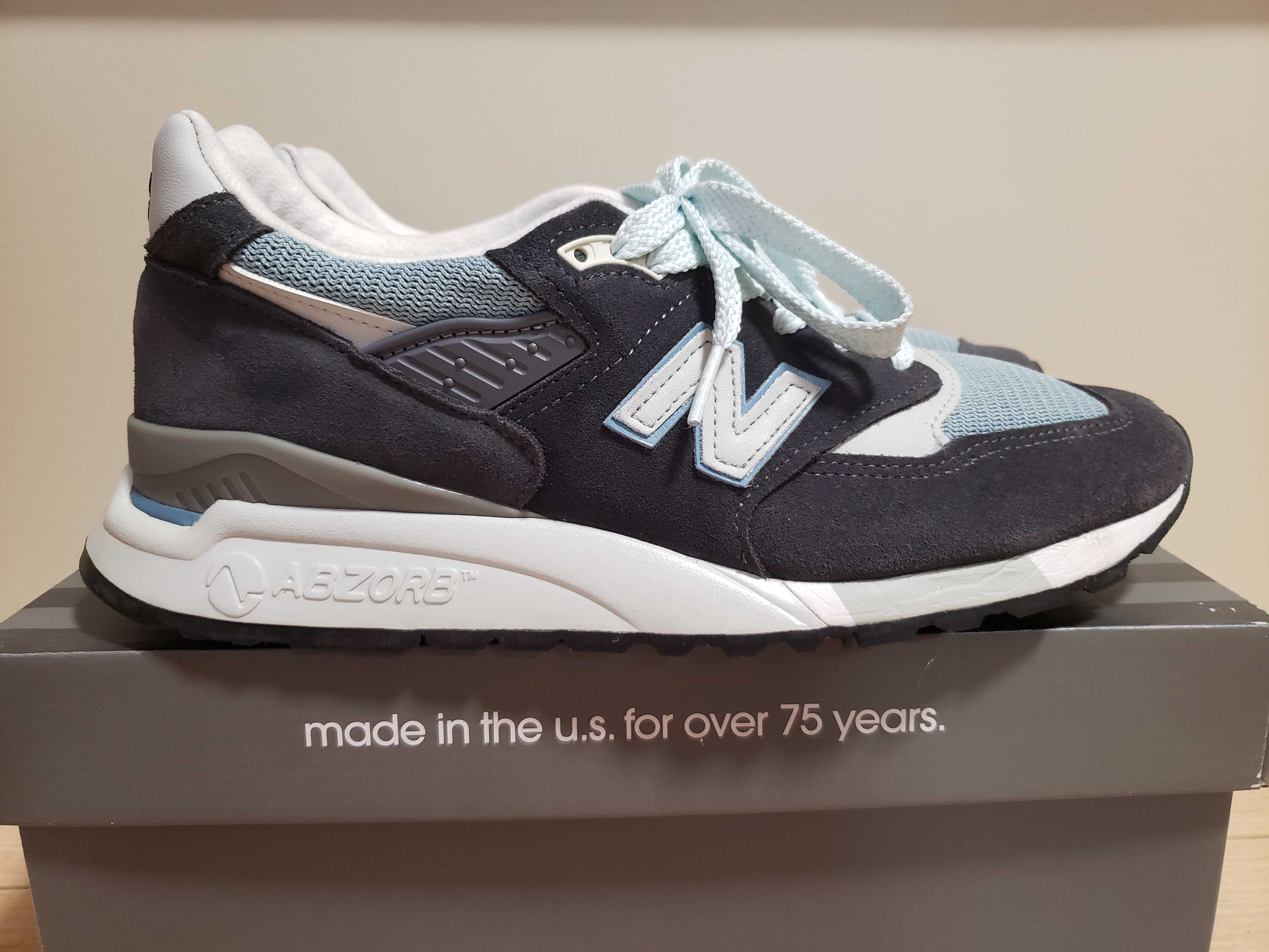 KITH × New Balance 998 "Steel Blue"