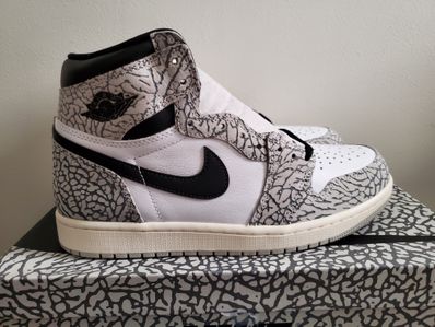 Nike Air Jordan 1 High OG "White Cement/Safari"