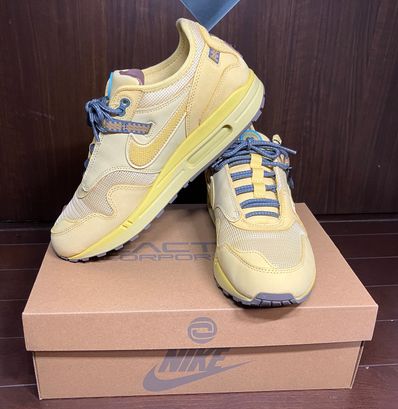 Travis Scott × Nike Air Max 1 "CACT.US Gold"