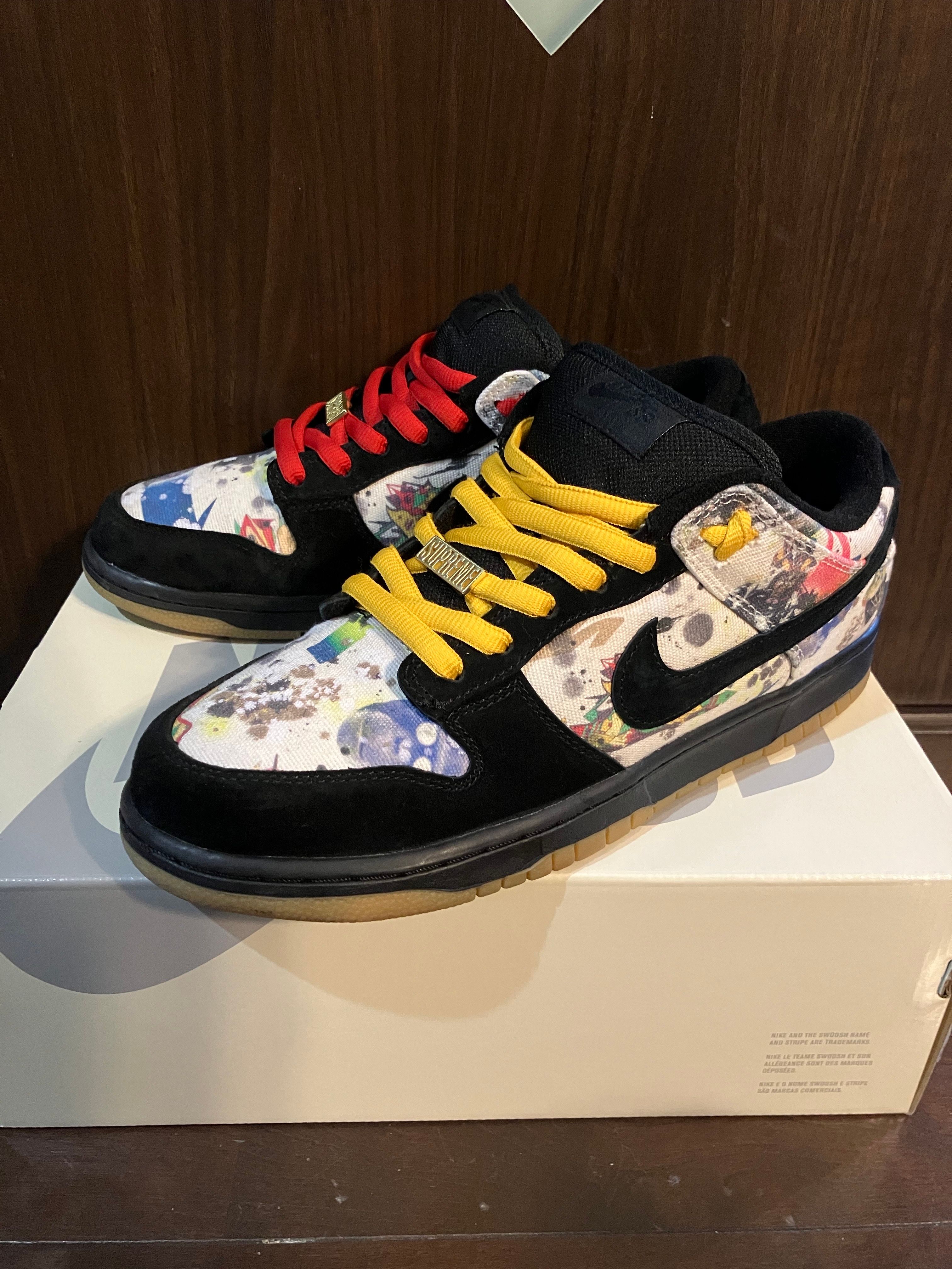 Supreme × Nike SB Dunk Low "Rammellzee"