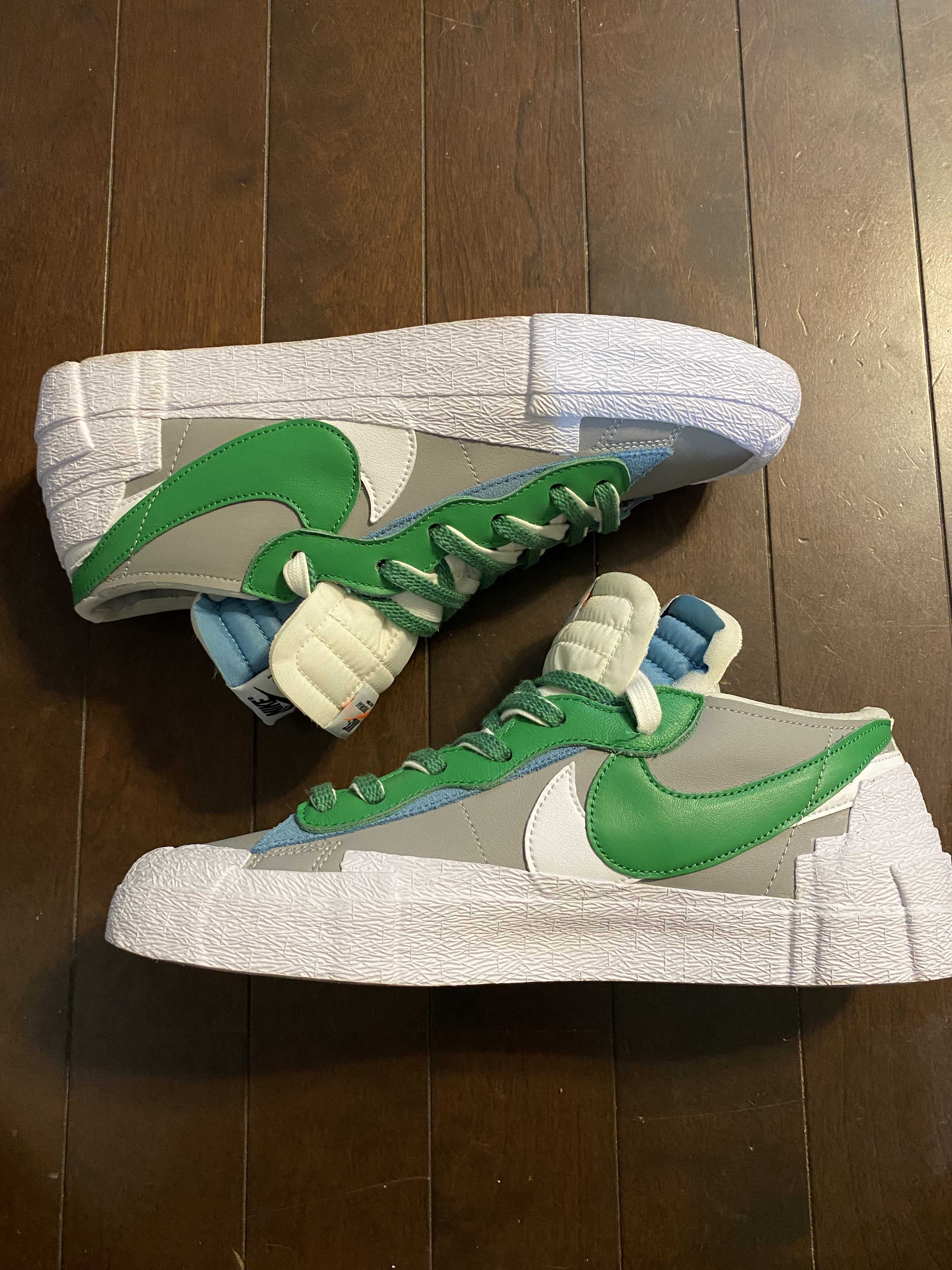 sacai × Nike Blazer Low "Classic Green"