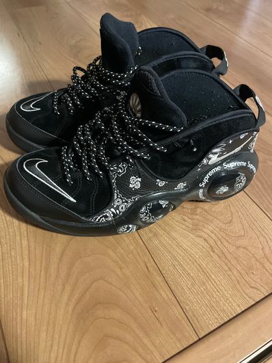 Supreme × Nike Air Zoom Flight 95 SP "Black/White"