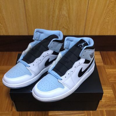 Nike Air Jordan 1 Mid "Ice Blue Nubuck"